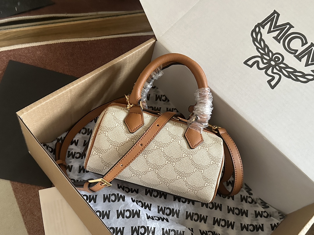 MCM 2024新款 LAURETOS波士顿包