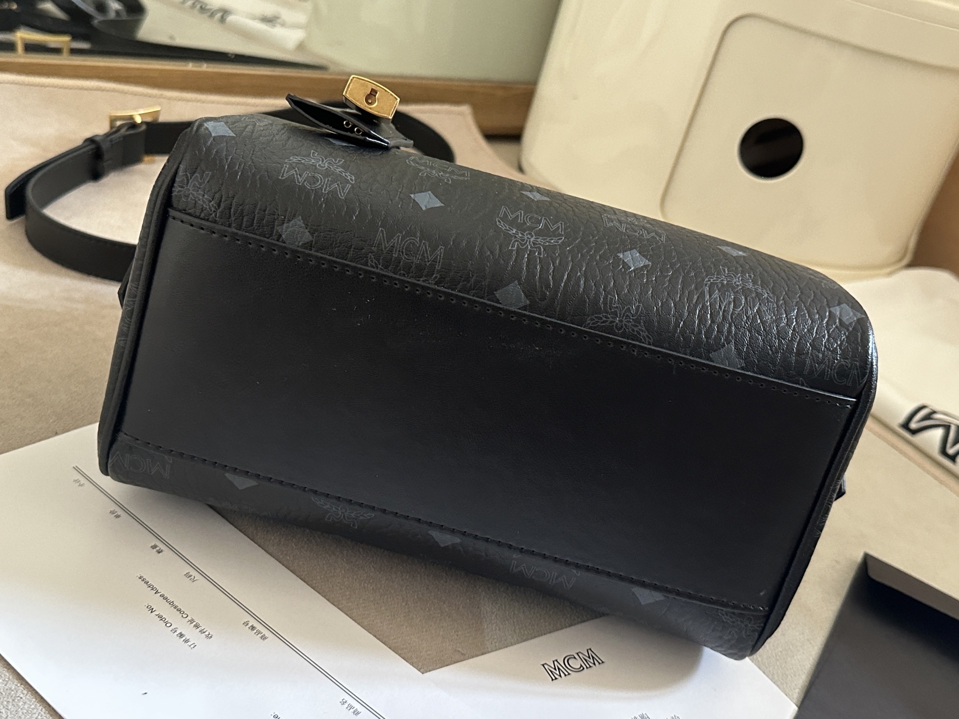 MCM ～ MCM 新款 Visetos波士顿包