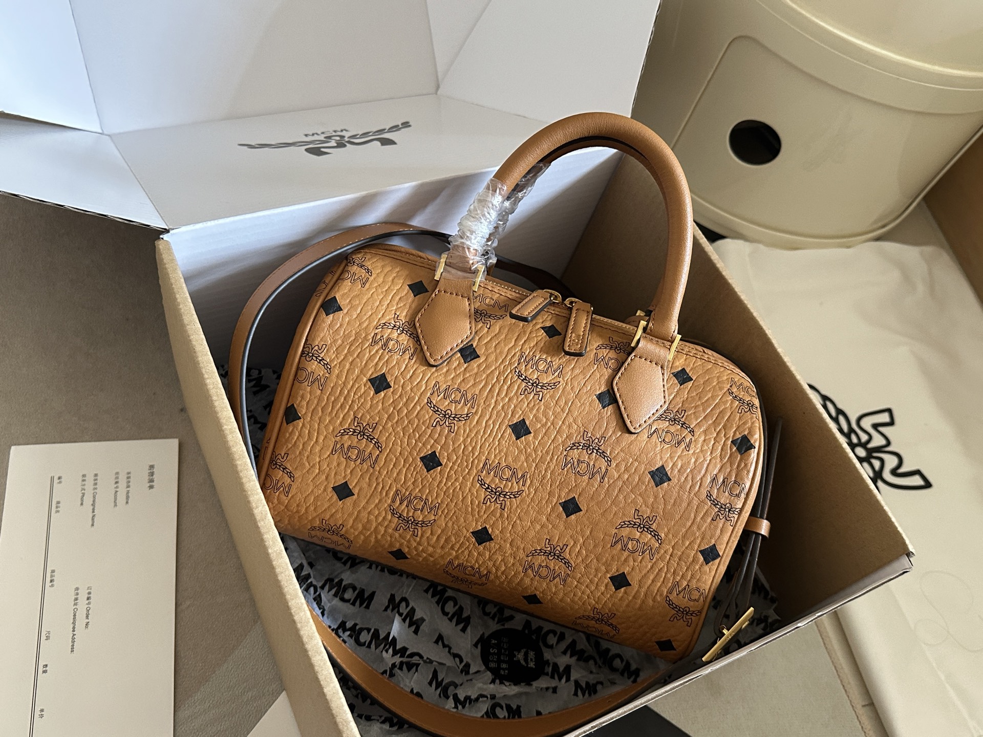 MCM ～ MCM 新款 Visetos波士顿包