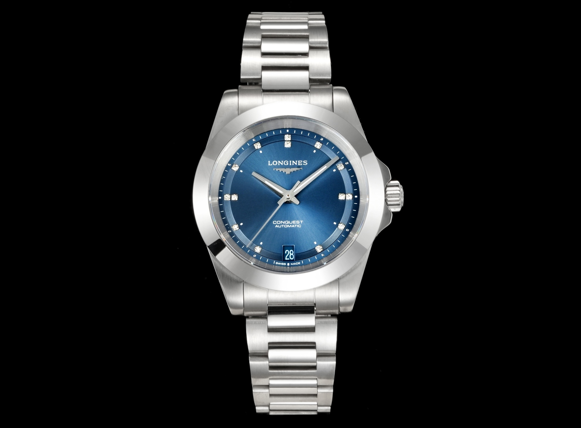 NO:726040,[New Product] Longines LONGINES - Longines Concas, the number one out-of-stock model for women, has become a highly respected boutique product with its unique design, practical functions and comfortable wearing experience. 1 A variety of dials with classic white, green, blue and mint green, vitality pink, and clear sky blue text are fresh and sweet, and you can wear them easily when you go out~ 2 Equipped with the ETA2824 movement with high frequency amplitude 28800, accurate travel time and stable quality 3  The dial has a diameter of 34mm and a waterproof depth of 100m. It can easily be used with daily water. Whether it is paired with casual or formal wear, it can show the wearer's unique taste and personality charm, and the overall feel is full of high-end. 4 Longines Elegant Ambassador Zhao Liying's same style, longines19860909【新品】女款断货王之首位 浪琴 LONGINES-浪琴 康卡斯 悦动凭借其独特的设计,实用的功能和舒适的佩戴体验,成为了一款备受推崇的精品. 1多种表盘经典白 绿 蓝和 薄荷绿、元气粉、晴空蓝多种字面 清新甜美,戴上即可轻盈出街～ 2 搭配高频率振幅28800的ETA2824机芯 走时精准 质量稳定 3 表盘直径34mm,防水深度100m日常用水轻松解决,无论是搭配休闲装还是正装,都能展现出佩戴者独特的品味和个性魅力,整体上手高级感满满. 4浪琴表优雅形象大使赵丽颖同款,,longines,Watch