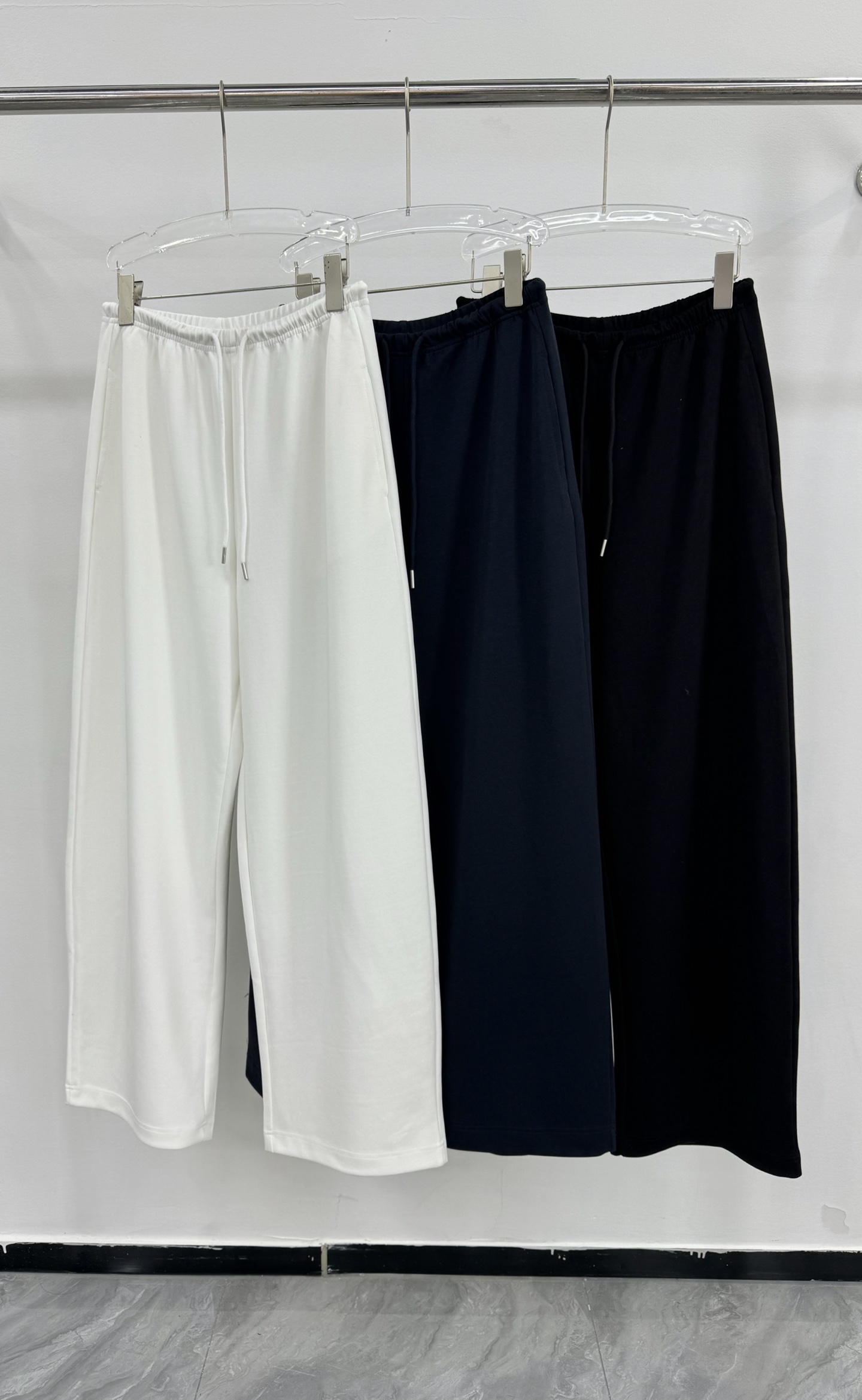 Women's High Waist Wide Leg Drawstring Casual Pants Trousers - Soft & Comfortable 3 i1755249221615 5524 0 1