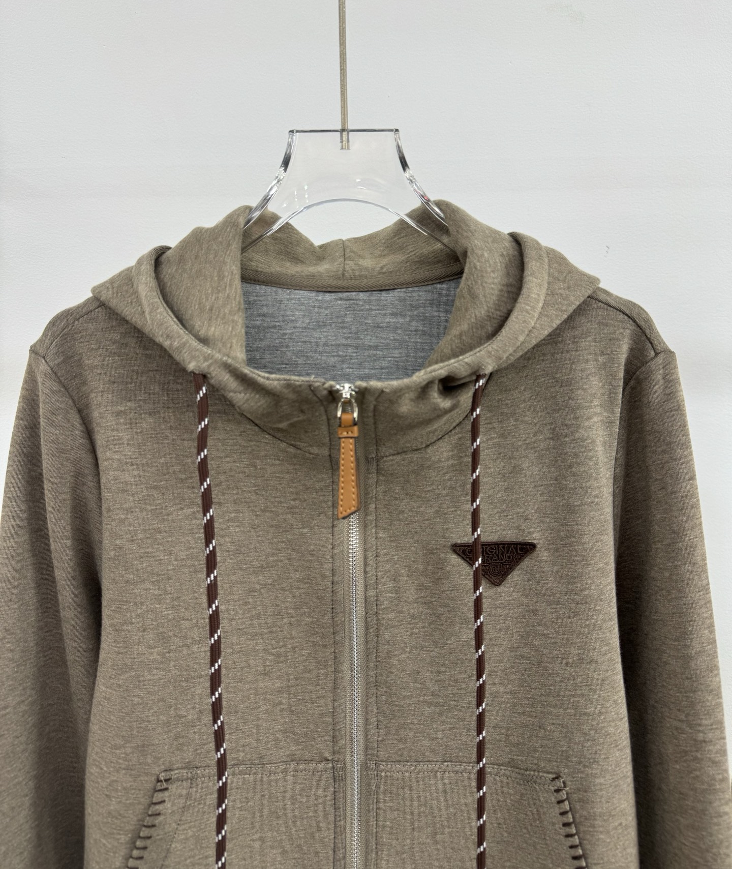Two-Piece Cotton Blend Sweatsuit: Color Block Hoodie & Wide Leg Pants Set 6 i1757582161197 4173 0 4
