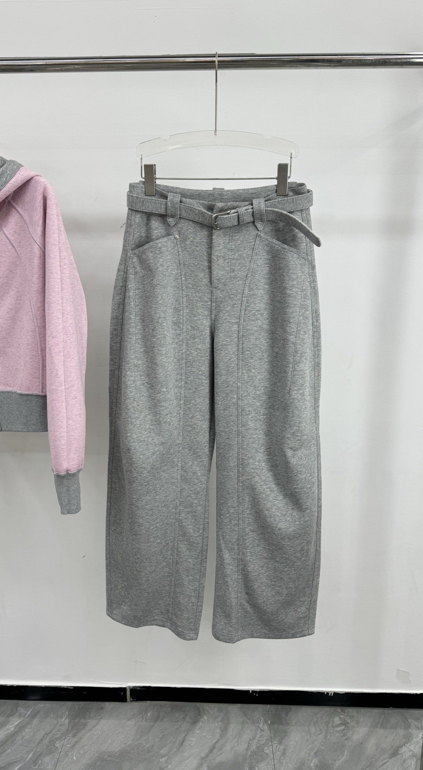 Reversible Hooded Sweatshirt Set: Stylish & Comfortable Street Style - Pink & Yellow 8 i1758528463706 8895 0 5