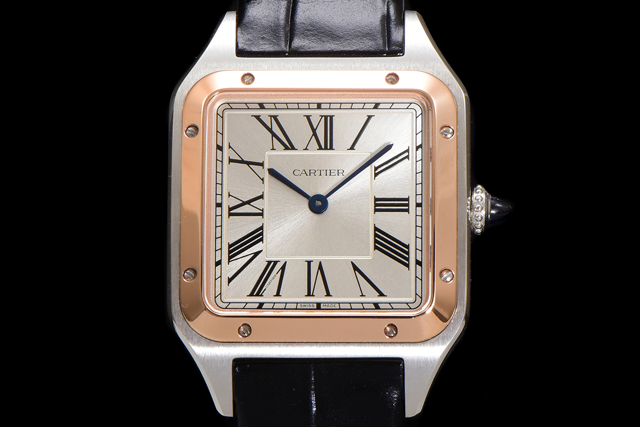 Cartier Santos Dumont Two-Tone Quartz Watch with Leather Band 1 a1724521972310 4666
