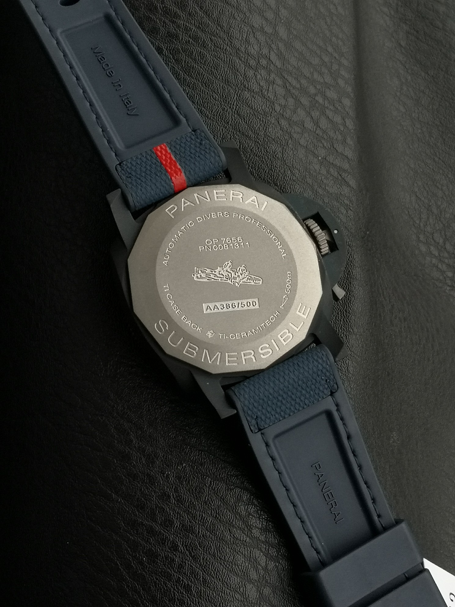 파네라이 서브머시블 PAM1543 블루 다이얼 한정판 자동 VS 공장 레플리카 43861 Panerai 이미지 9