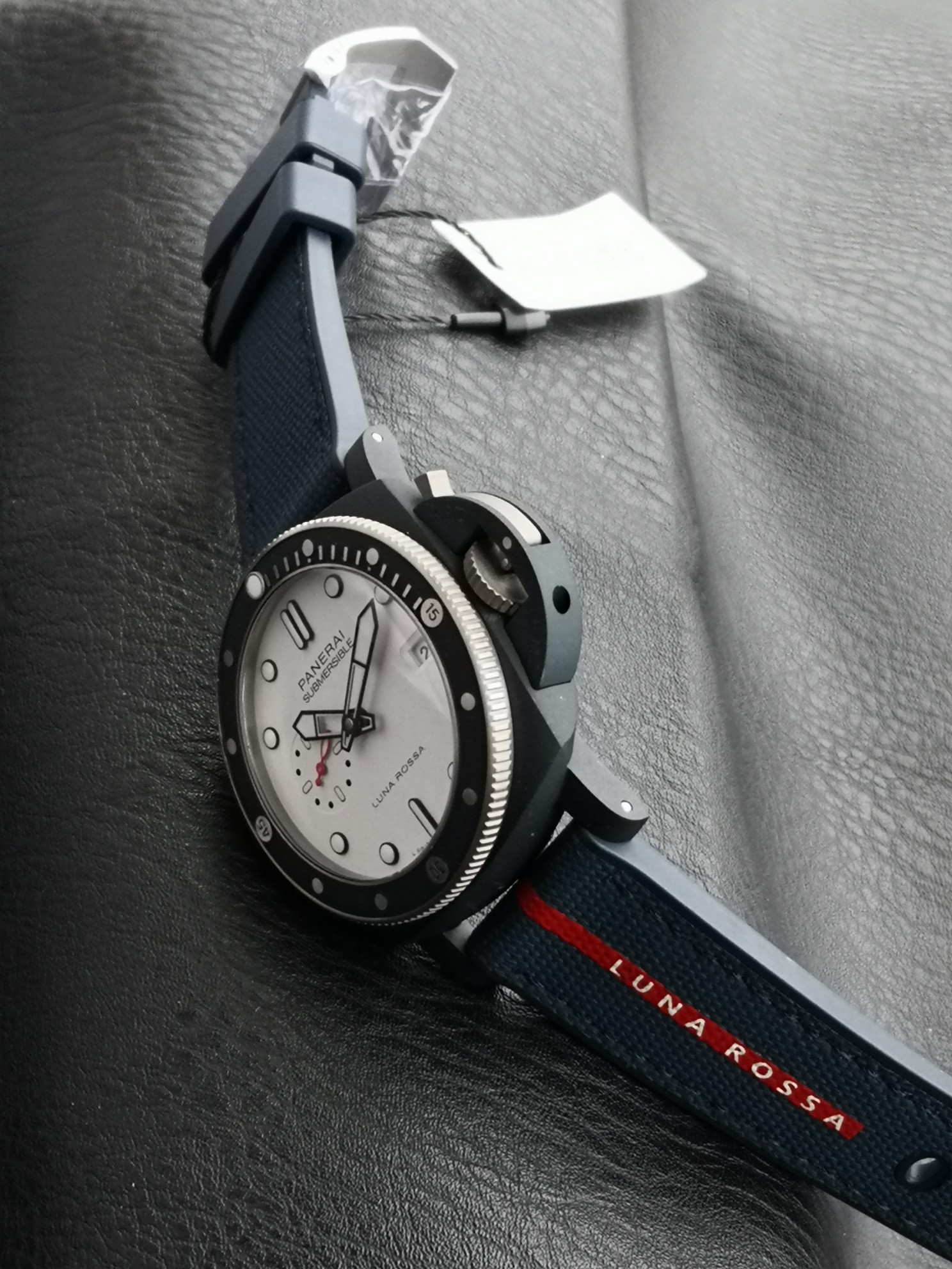 파네라이 서브머시블 PAM1543 블루 다이얼 한정판 자동 VS 공장 레플리카 43861 Panerai 이미지 7