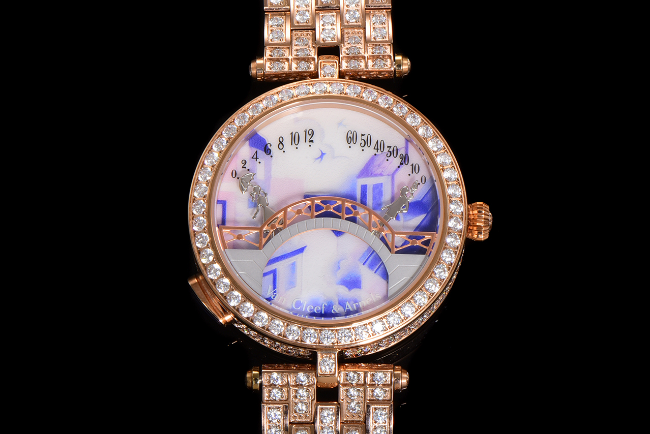 梵克雅宝 🌐四季情人桥腕表
💜梵雅克宝-Van Cleef&Arpels✨诗意复杂能功系列:恋人之桥最浪的漫手表 瑞定士做石英机芯升级最新版 蓝宝石玻璃镜升面级:表直壳径约38mm:情人升桥级为~纯材钢料 1比1复刻,女孩是时男针孩是分针,时针分和针都是用高科技、技术做成的3D效果针.按一下七字位按钮🔘:会自动走三次来回:亲吻 巜三生三世》表达的你爱意。按三字位按钮一下:自己走到当时的时间后会发现恋人💑在悄悄地走到中间去接吻之后各自回到零点。还什等么,最佳物礼就它了💜梵克雅宝,这个充满诗意与浪漫的品牌,一直致力于向爱情致敬。他们的情人桥手表,以其独特的设计和精湛的工艺,成为了许多时尚名媛的心头好。
这款手表的设计灵感来源于情人桥,寓意着爱情的永恒与美好。它采用了逆跳的钟表技术,巧妙地表达了恋人之间的柔情蜜意和缱绻缠绵。表盘以春夏秋冬为主题,色彩绚丽,诗意盎然,仿佛在诉说着每一个季节的爱情故事。
无论是春夏的明媚阳光,还是秋冬的落叶飘零,这款手表都能以一种独特而诗意的方式引导你度过每一天。它的颜值之高,简直让人惊叹不已,简直是美爆了的艺术品。
梵克雅宝希望通过这款手表,向所有有情人传递美好的祝福:愿你们拥有美好的爱情,生活灿烂,幸福直到永久🌐