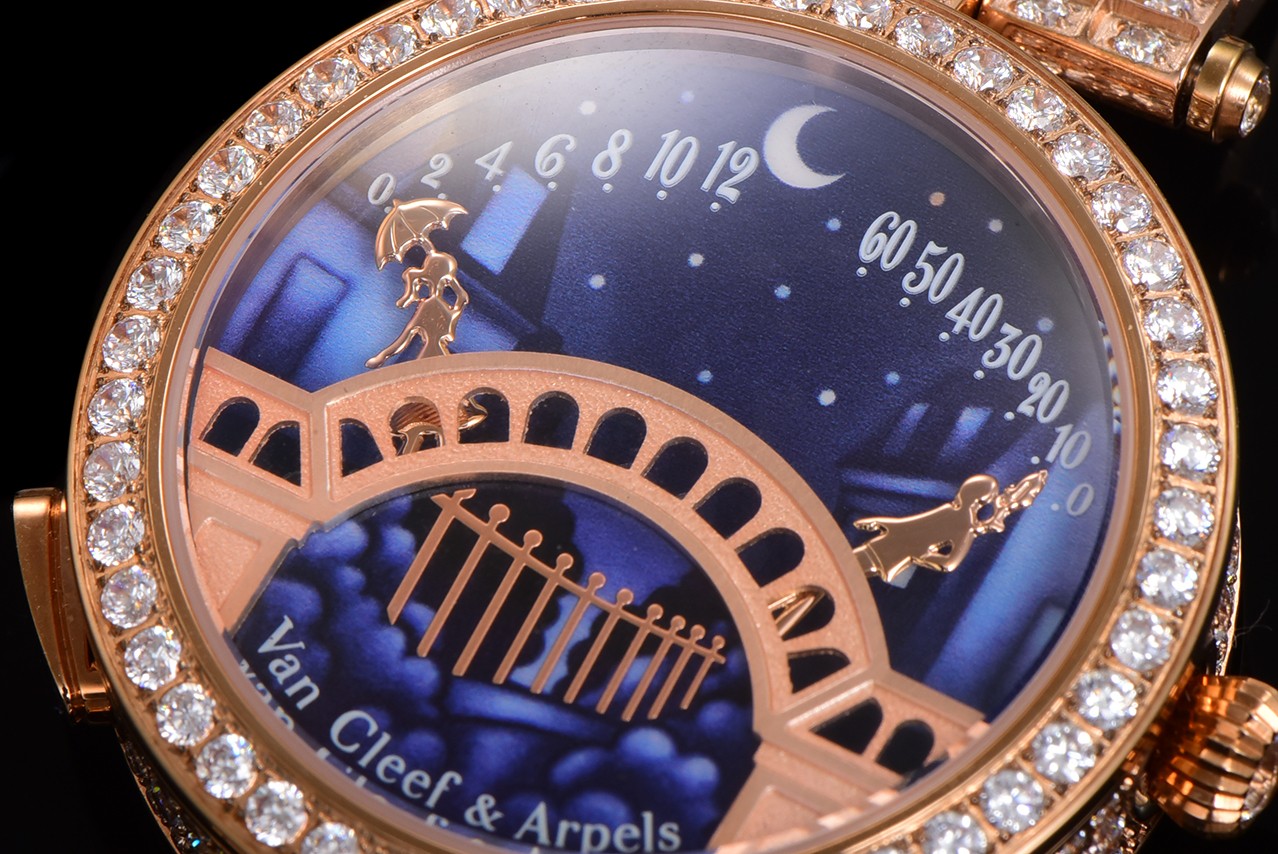 梵克雅宝 🌐四季情人桥腕表
💜梵雅克宝-Van Cleef&Arpels✨诗意复杂能功系列:恋人之桥最浪的漫手表 瑞定士做石英机芯升级最新版 蓝宝石玻璃镜升面级:表直壳径约38mm:情人升桥级为~纯材钢料 1比1复刻,女孩是时男针孩是分针,时针分和针都是用高科技、技术做成的3D效果针.按一下七字位按钮🔘:会自动走三次来回:亲吻 巜三生三世》表达的你爱意。按三字位按钮一下:自己走到当时的时间后会发现恋人💑在悄悄地走到中间去接吻之后各自回到零点。还什等么,最佳物礼就它了💜梵克雅宝,这个充满诗意与浪漫的品牌,一直致力于向爱情致敬。他们的情人桥手表,以其独特的设计和精湛的工艺,成为了许多时尚名媛的心头好。
这款手表的设计灵感来源于情人桥,寓意着爱情的永恒与美好。它采用了逆跳的钟表技术,巧妙地表达了恋人之间的柔情蜜意和缱绻缠绵。表盘以春夏秋冬为主题,色彩绚丽,诗意盎然,仿佛在诉说着每一个季节的爱情故事。
无论是春夏的明媚阳光,还是秋冬的落叶飘零,这款手表都能以一种独特而诗意的方式引导你度过每一天。它的颜值之高,简直让人惊叹不已,简直是美爆了的艺术品。
梵克雅宝希望通过这款手表,向所有有情人传递美好的祝福:愿你们拥有美好的爱情,生活灿烂,幸福直到永久🌐