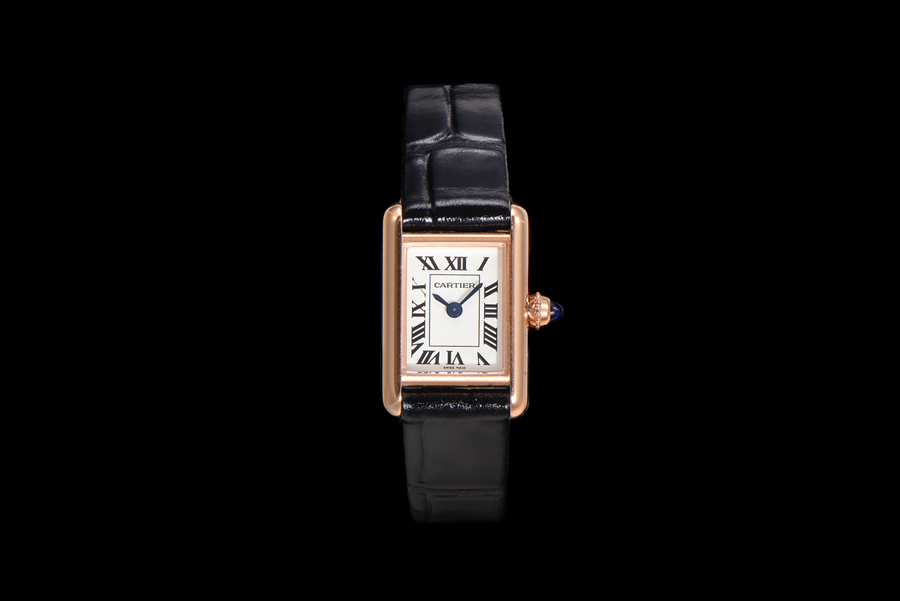 Cartier Tank Louis Mini Watch - Gold Case, Leather Strap, Sapphire Crown 2 a1750099579408 3553