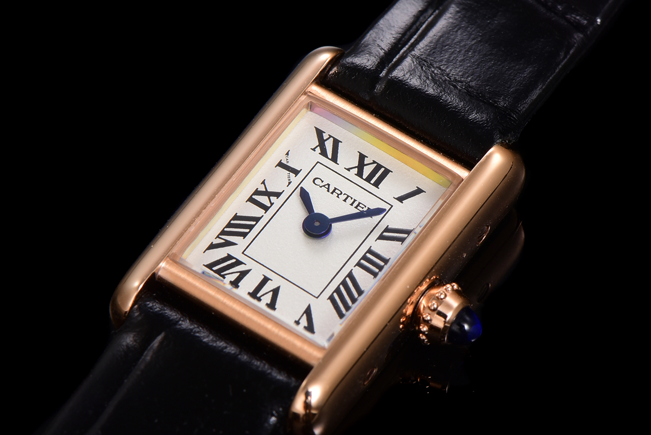 Cartier Tank Louis Mini Watch - Gold Case, Leather Strap, Sapphire Crown 4 a1750099579454 5540