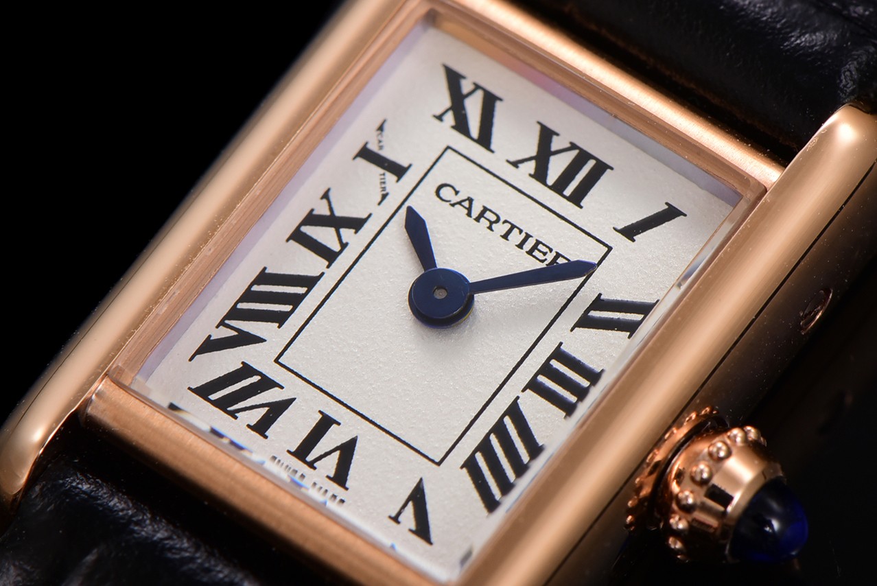 Cartier Tank Louis Mini Watch - Gold Case, Leather Strap, Sapphire Crown 6 a1750099579551 8381