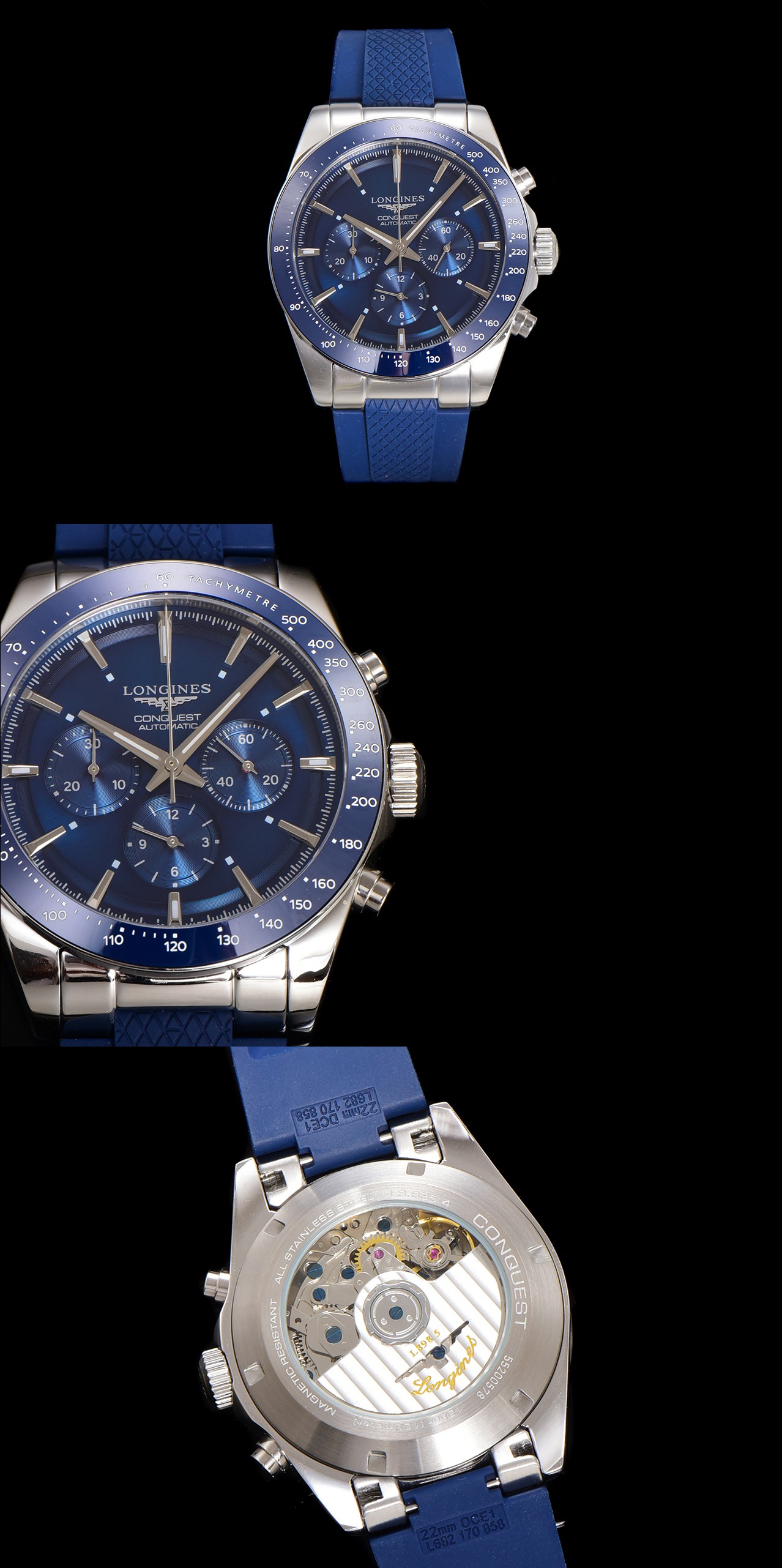 【新品】浪琴 LONGINES-浪琴 康卡斯 悦动凭借其独特的设计,实用的功能和舒适的佩戴体验,成为了一款备受推崇的精品时计。
1⃣️字面是独特的🐼“熊猫眼”主要有“黑白”“深海蓝”“远山绿”“香槟金”的多款经典搭配款色和三眼计时盘还加上黑色时尚陶瓷圈。 康卡斯系列
2⃣️成为时尚又复古的多功能计时机腕表 7750改原装L398.5自动上弦机芯。
3⃣️ 表盘直径42mm,防水深度100m日常用水轻松解决,无论是搭配休闲装还是正装,都能展现出佩戴者独特的品味和个性魅力,整体上手高级感满满。
4⃣️彭于晏余文乐同款