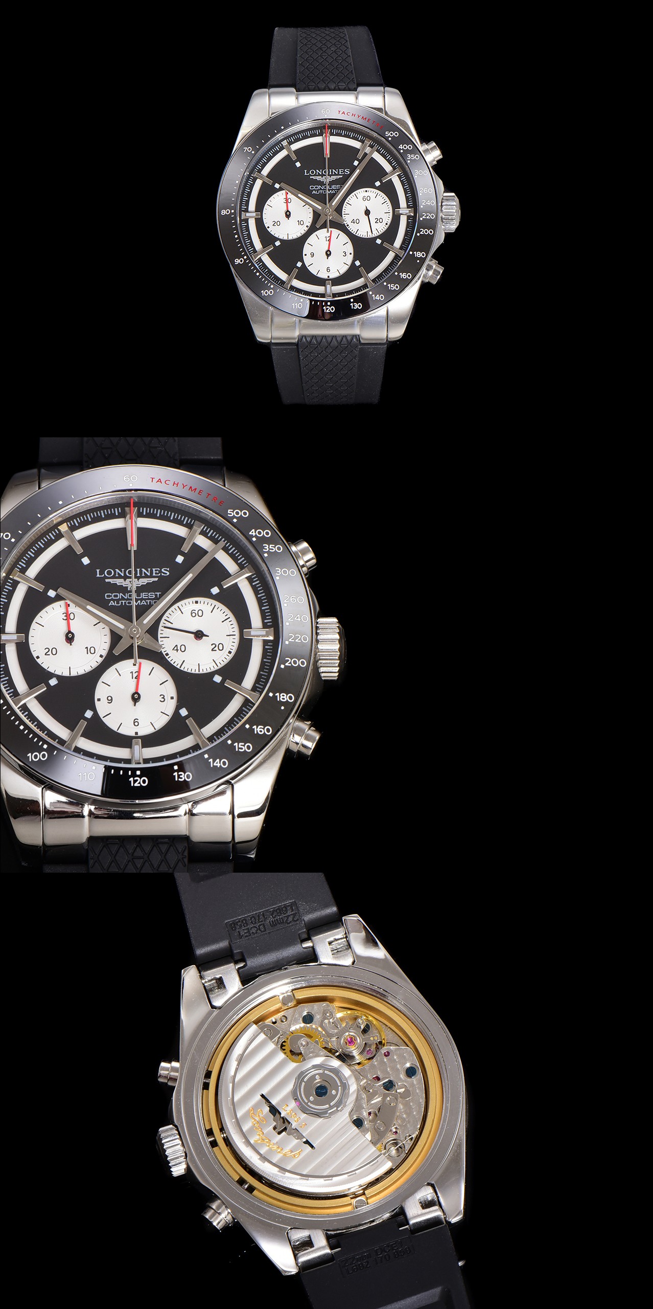 【新品】浪琴 LONGINES-浪琴 康卡斯 悦动凭借其独特的设计,实用的功能和舒适的佩戴体验,成为了一款备受推崇的精品时计。
1⃣️字面是独特的🐼“熊猫眼”主要有“黑白”“深海蓝”“远山绿”“香槟金”的多款经典搭配款色和三眼计时盘还加上黑色时尚陶瓷圈。 康卡斯系列
2⃣️成为时尚又复古的多功能计时机腕表 7750改原装L398.5自动上弦机芯。
3⃣️ 表盘直径42mm,防水深度100m日常用水轻松解决,无论是搭配休闲装还是正装,都能展现出佩戴者独特的品味和个性魅力,整体上手高级感满满。
4⃣️彭于晏余文乐同款
