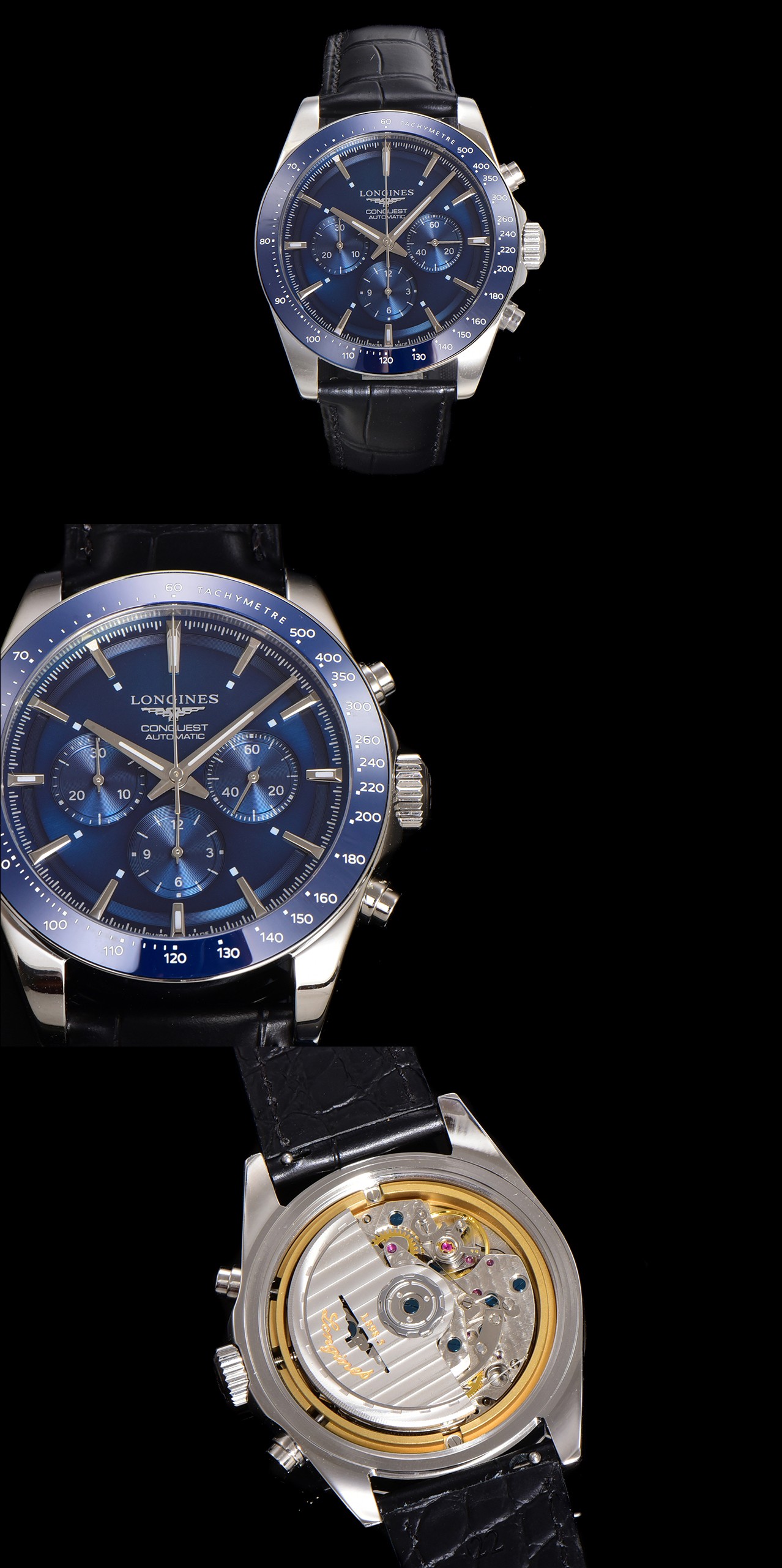 【新品】浪琴 LONGINES-浪琴 康卡斯 悦动凭借其独特的设计,实用的功能和舒适的佩戴体验,成为了一款备受推崇的精品时计。
1⃣️字面是独特的🐼“熊猫眼”主要有“黑白”“深海蓝”“远山绿”“香槟金”的多款经典搭配款色和三眼计时盘还加上黑色时尚陶瓷圈。 康卡斯系列
2⃣️成为时尚又复古的多功能计时机腕表 7750改原装L398.5自动上弦机芯。
3⃣️ 表盘直径42mm,防水深度100m日常用水轻松解决,无论是搭配休闲装还是正装,都能展现出佩戴者独特的品味和个性魅力,整体上手高级感满满。
4⃣️彭于晏余文乐同款