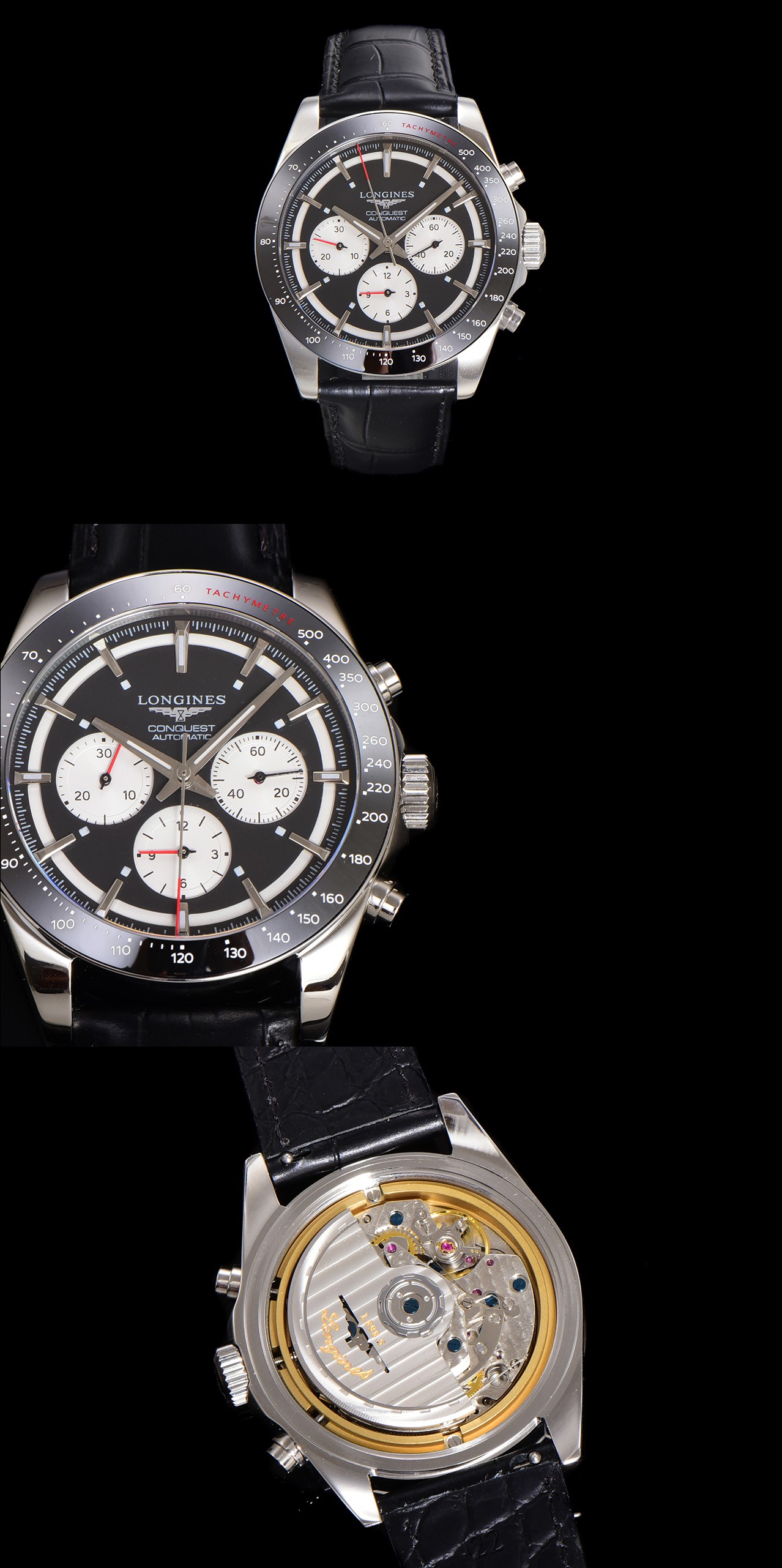 【新品】浪琴 LONGINES-浪琴 康卡斯 悦动凭借其独特的设计,实用的功能和舒适的佩戴体验,成为了一款备受推崇的精品时计。
1⃣️字面是独特的🐼“熊猫眼”主要有“黑白”“深海蓝”“远山绿”“香槟金”的多款经典搭配款色和三眼计时盘还加上黑色时尚陶瓷圈。 康卡斯系列
2⃣️成为时尚又复古的多功能计时机腕表 7750改原装L398.5自动上弦机芯。
3⃣️ 表盘直径42mm,防水深度100m日常用水轻松解决,无论是搭配休闲装还是正装,都能展现出佩戴者独特的品味和个性魅力,整体上手高级感满满。
4⃣️彭于晏余文乐同款