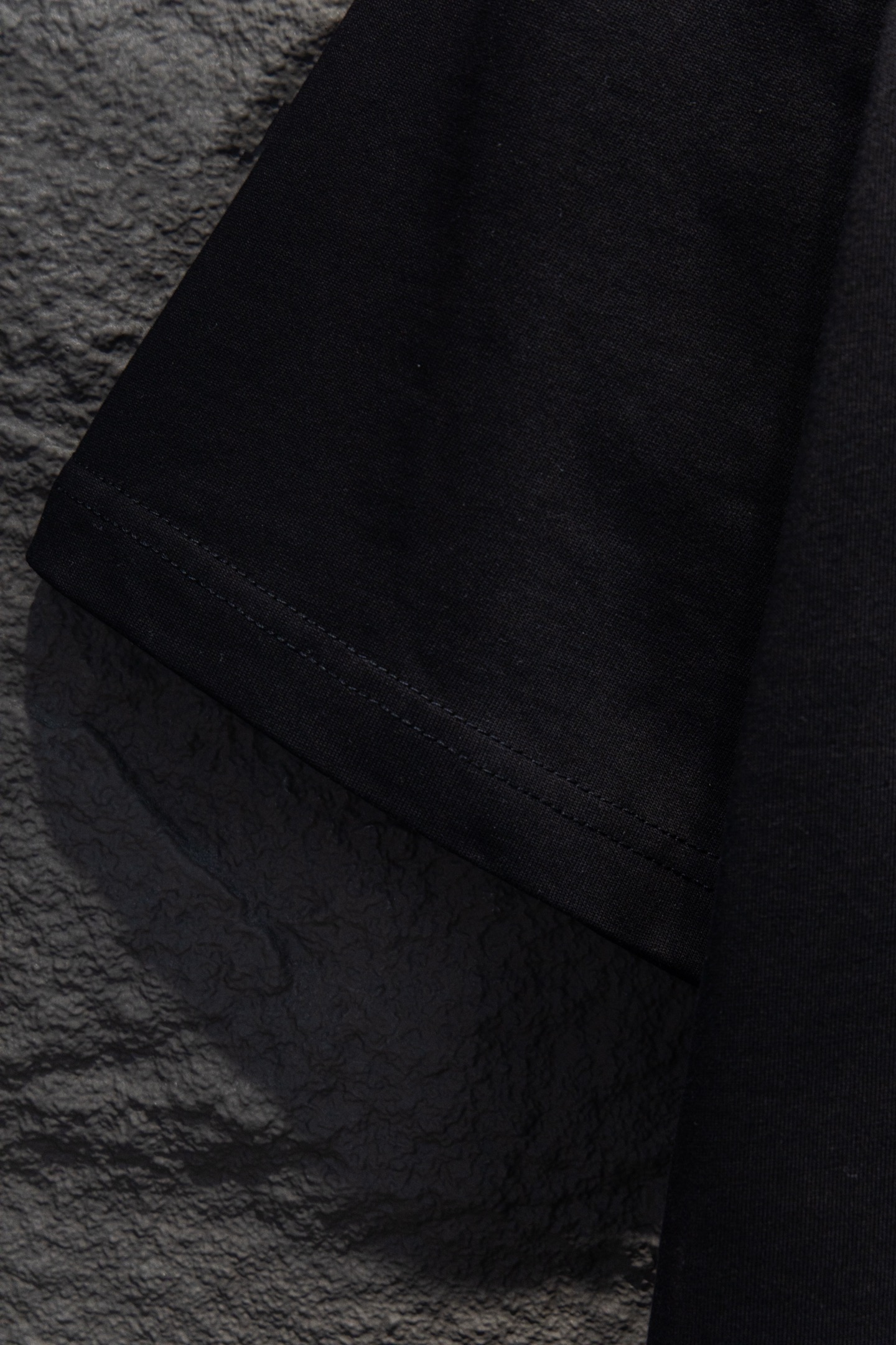 Chrome Herat/克罗心25ss 前后珍珠烫钻短袖 水洗黑 白色