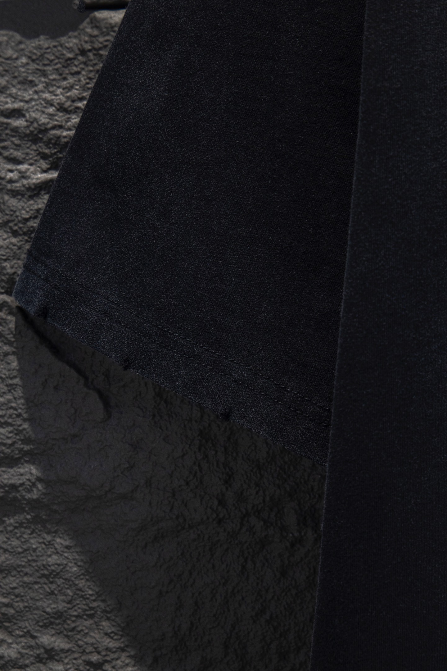 Balenciaga/巴黎世家 25ss 双B麦穗刺绣短袖 牛仔蓝 水洗黑