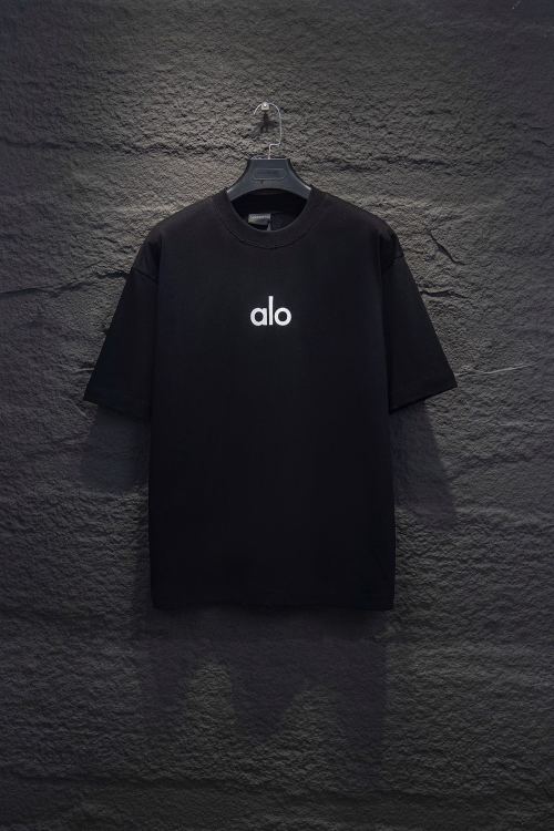 ALO Men's Heavyweight Cotton T-Shirt, Distressed Finish, Multiple Colors 1 ALO Men's Heavyweight Cotton T-Shirt, Distressed Finish, Multiple Colors