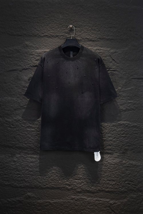 Chrome Hearts Oversized T-shirt Distressed Wash Cotton Tee