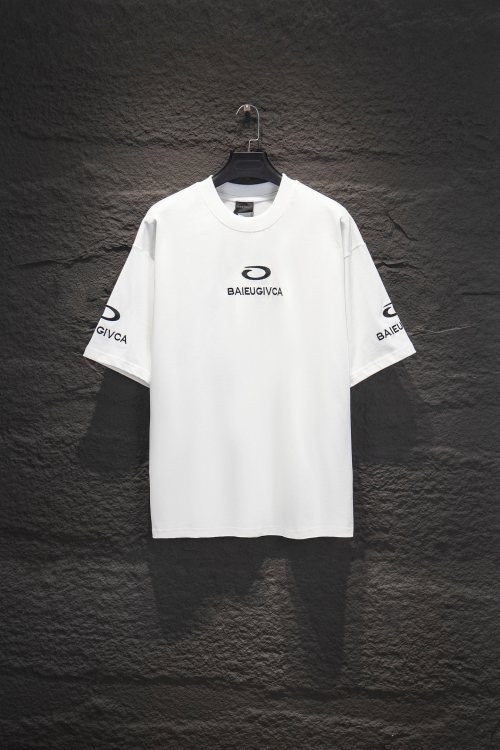 Cotton Graphic Print T-Shirt Short Sleeve Crew Neck Tee for Men and Women