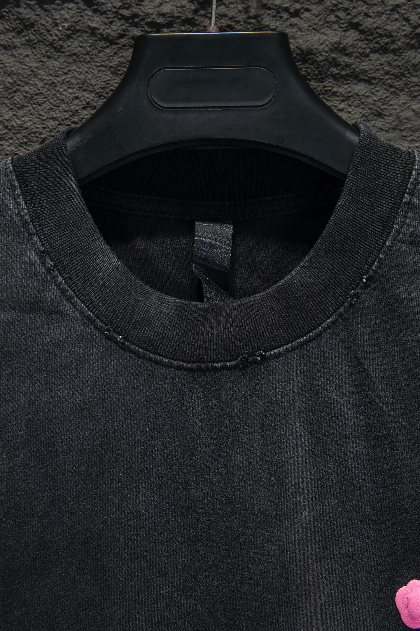 Chrome Hearts/克罗心 25ss发泡多标做旧短袖 喷砂黑 喷砂白-Chinese UA Cheap High Quatity Brand Clothes Bags handbags Sneakers wholesale wholesaler seller from China Factory suppliers Fashion Clothing Shoes best Quality Beautiful Price Chrome Hearts/克罗心 25ss发泡多标做旧短袖 喷砂黑 喷砂白