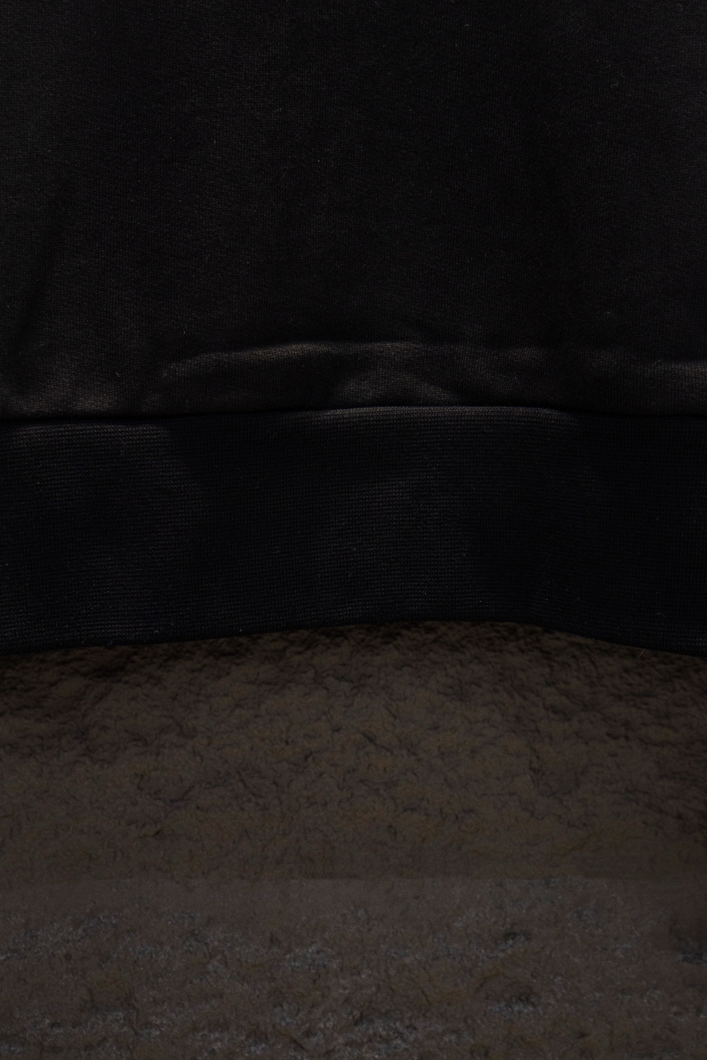 Chrome Hearts/克罗心 25Fw 暗纹编织圆领短袖 黑色