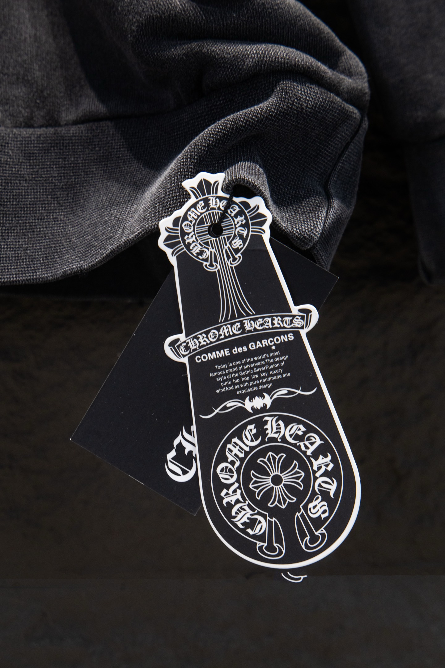 Chrome Hearts/克罗心25Fw烫钻水洗做旧圆领卫衣-High Quatity Cheap Brand wholesale wholesaler seller Clothes Bags handbags Sneakers Top Fashion Clothing Shoes from China Factory Chinese suppliers best Quality Beautiful Price Chrome Hearts/克罗心25Fw烫钻水洗做旧圆领卫衣