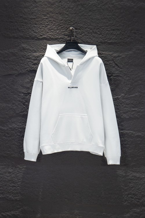 Balenciaga Embroidered Chest Cutout Hoodie Oversized Fit - Stylish & Comfy 1 Balenciaga Embroidered Chest Cutout Hoodie Oversized Fit - Stylish & Comfy
