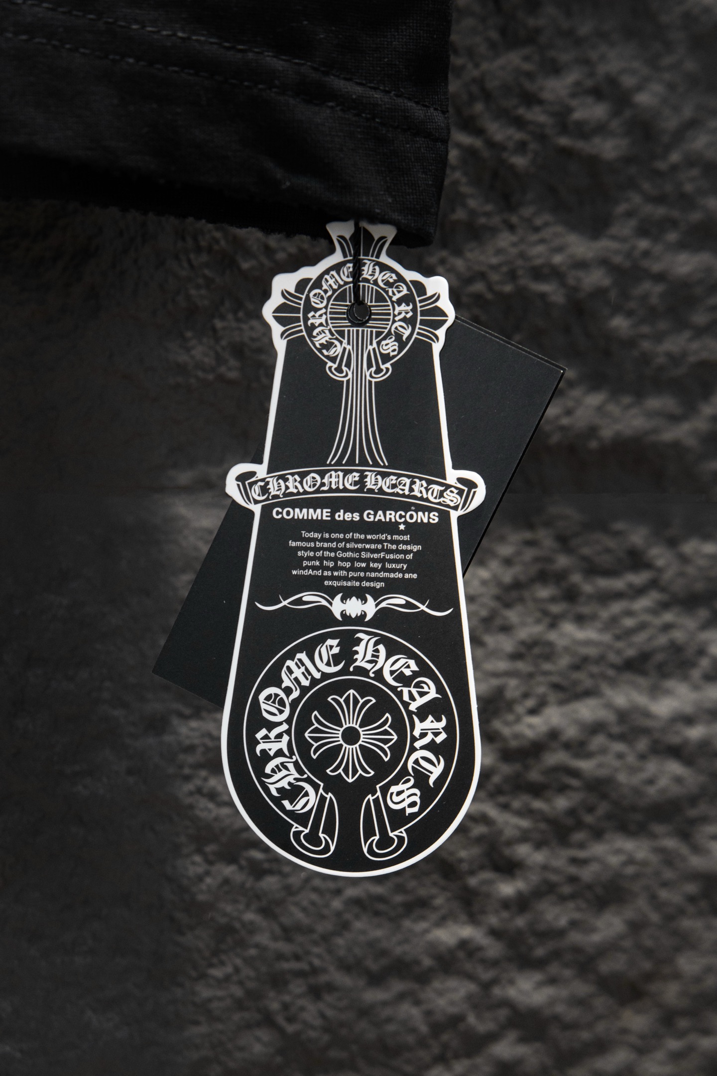 Chrome Hearts/克罗心重工做日磨破中空绣五金短袖 黑色 白色-Chinese UA Cheap High Quatity Brand Clothes Bags handbags Sneakers wholesale wholesaler seller from China Factory suppliers Fashion Clothing Shoes best Quality Beautiful Price Chrome Hearts/克罗心重工做日磨破中空绣五金短袖 黑色 白色