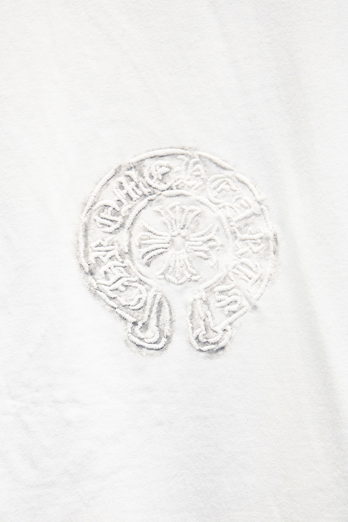 Chrome Hearts 克罗心 26ss 水洗印花中空绣短袖