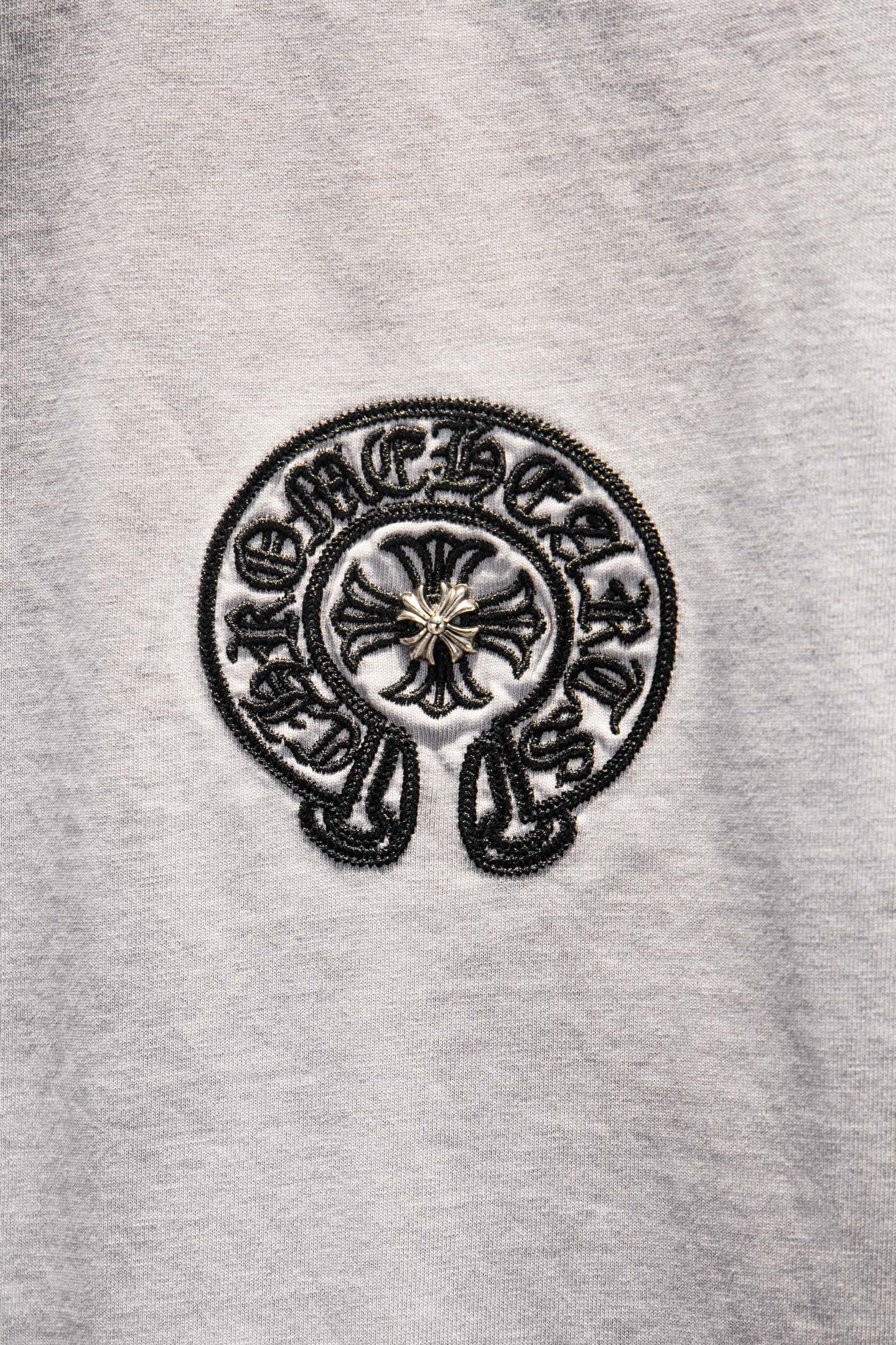 Chrome Hearts 克罗心 26ss 反底炒色贴布绣磨破短袖