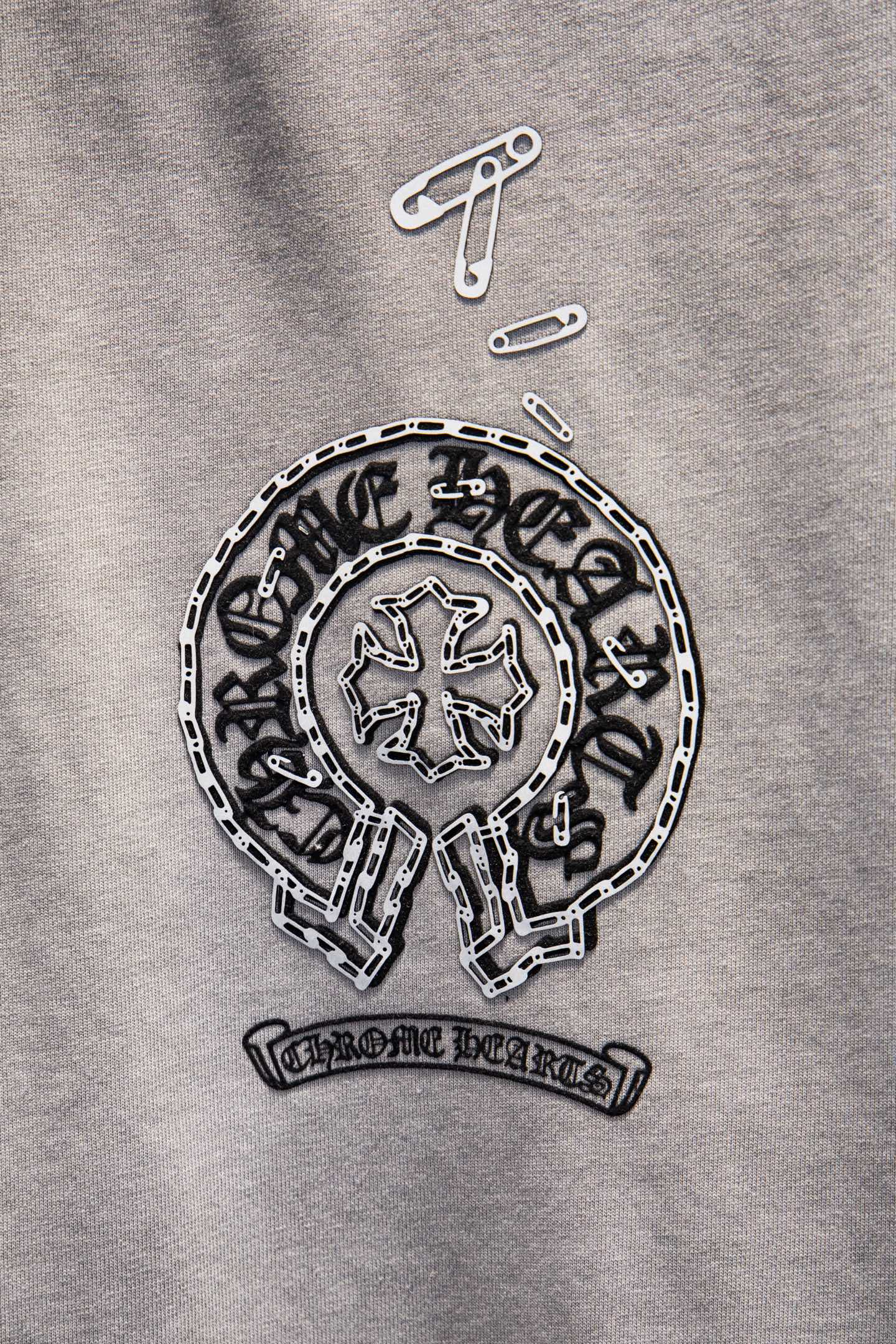 Chrome Hearts/克罗心 重工反底炒色植绒硅胶短袖-莆田鞋,莆田鞋货源,高仿鞋,高仿鞋货源,安福档口,莆田高仿鞋,莆田鞋批发,高仿鞋批发,莆田高仿运动鞋,高仿运动鞋,莆田运动鞋 Chrome Hearts/克罗心 重工反底炒色植绒硅胶短袖