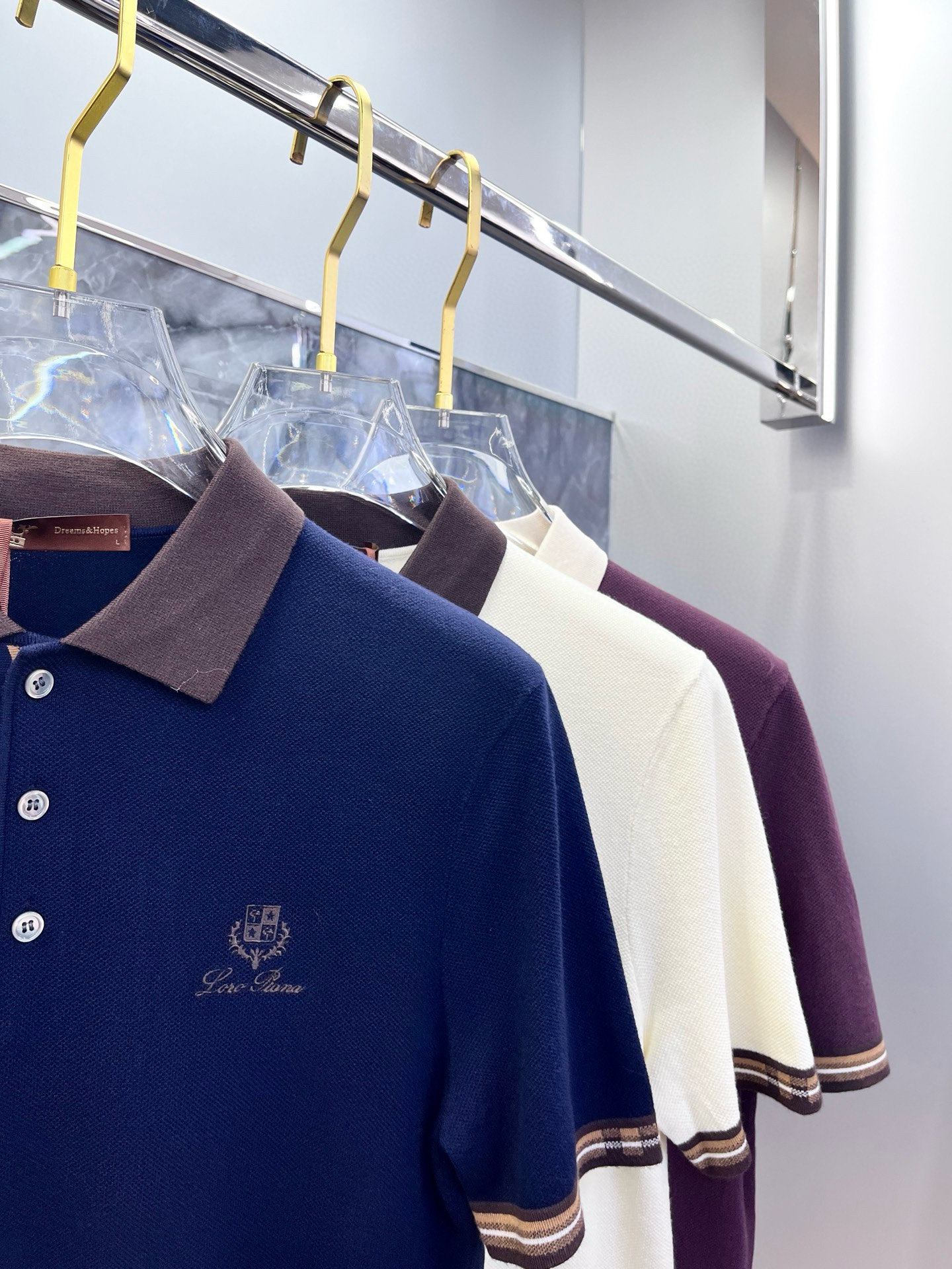 2025🔱秋冬最新款式⚜️【正常收身版型】定制50Ss双纱超柔美拉绒珠地面料独家首发🏆现货供应📣码数M-