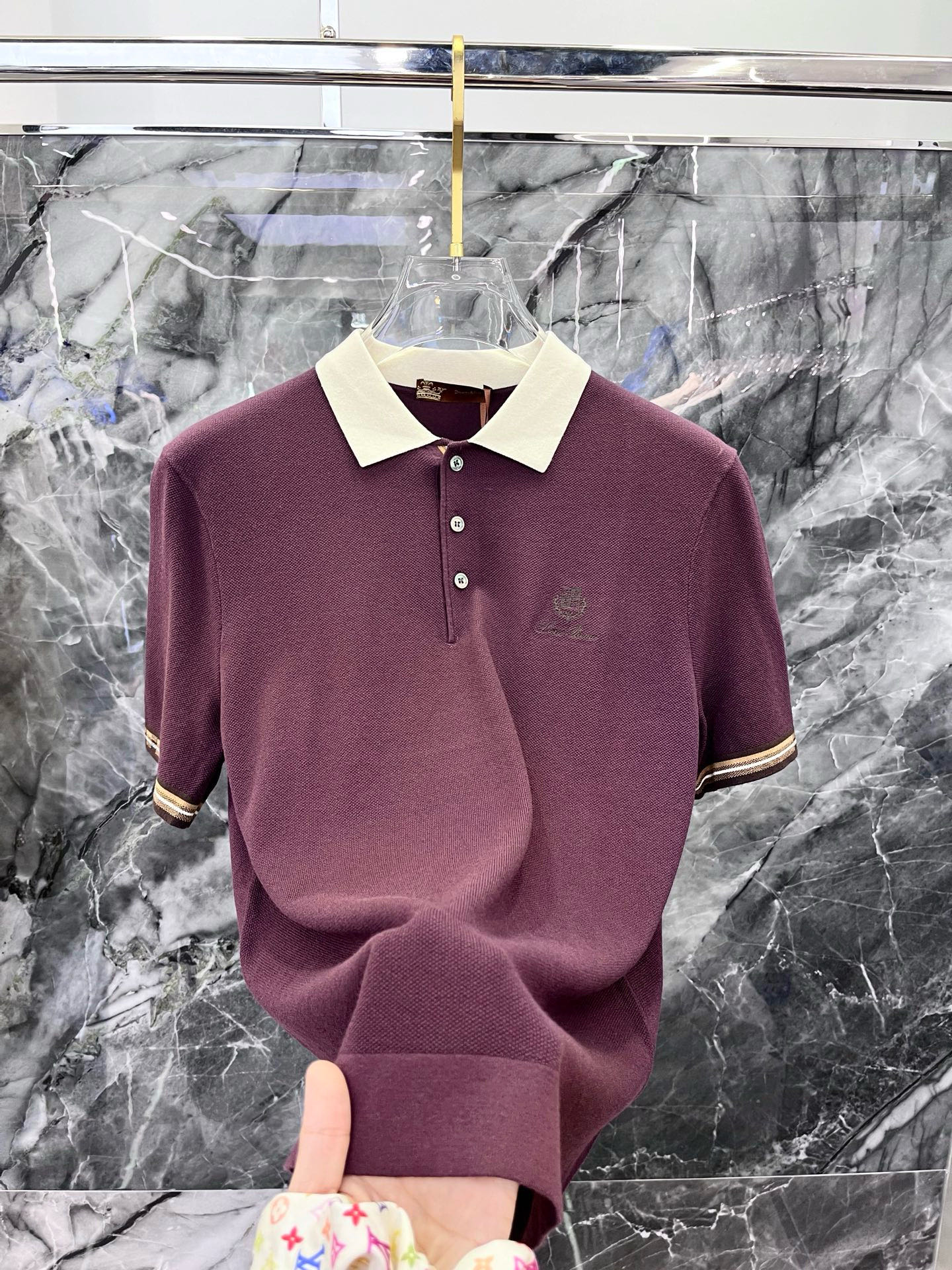 2025🔱秋冬最新款式⚜️【正常收身版型】定制50Ss双纱超柔美拉绒珠地面料独家首发🏆现货供应📣码数M-