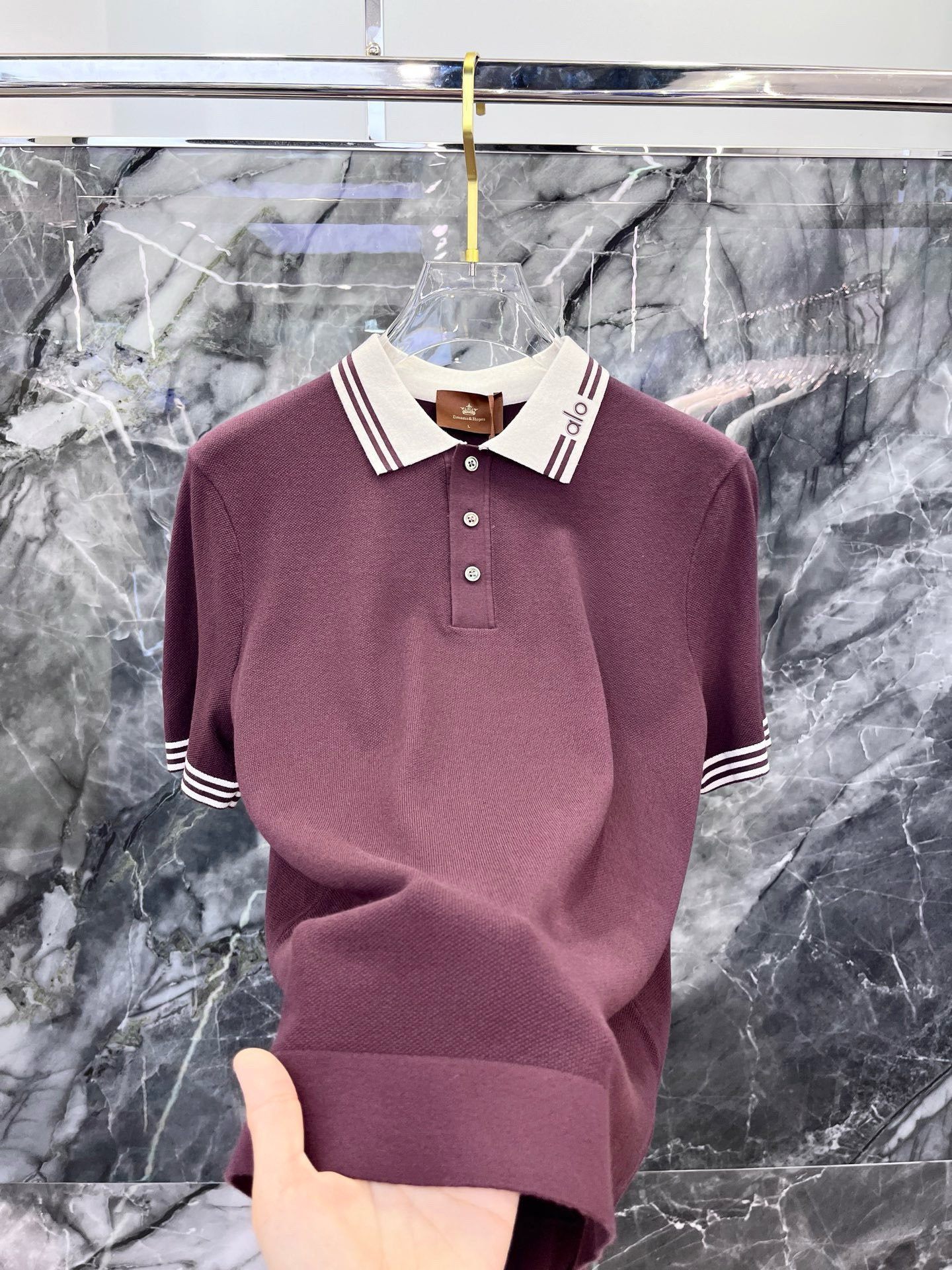 2025🔱秋冬最新款式⚜️【正常收身版型】定制50Ss双纱超柔美拉绒珠地面料独家首发🏆现货供应📣码数M-