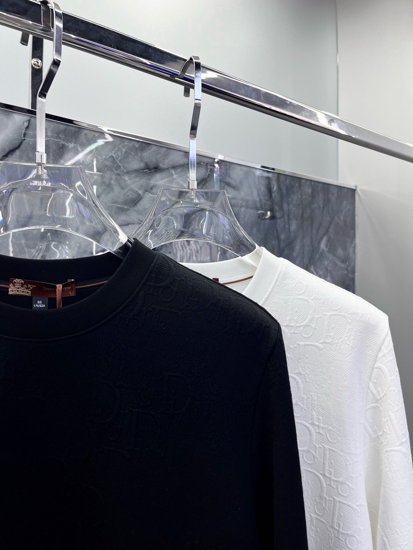 2025🔱秋冬最新款式⚜️【正常收身版型】定制定位夹丝提花空气层面料独家首发🏆现货供应📣码数M-4XL