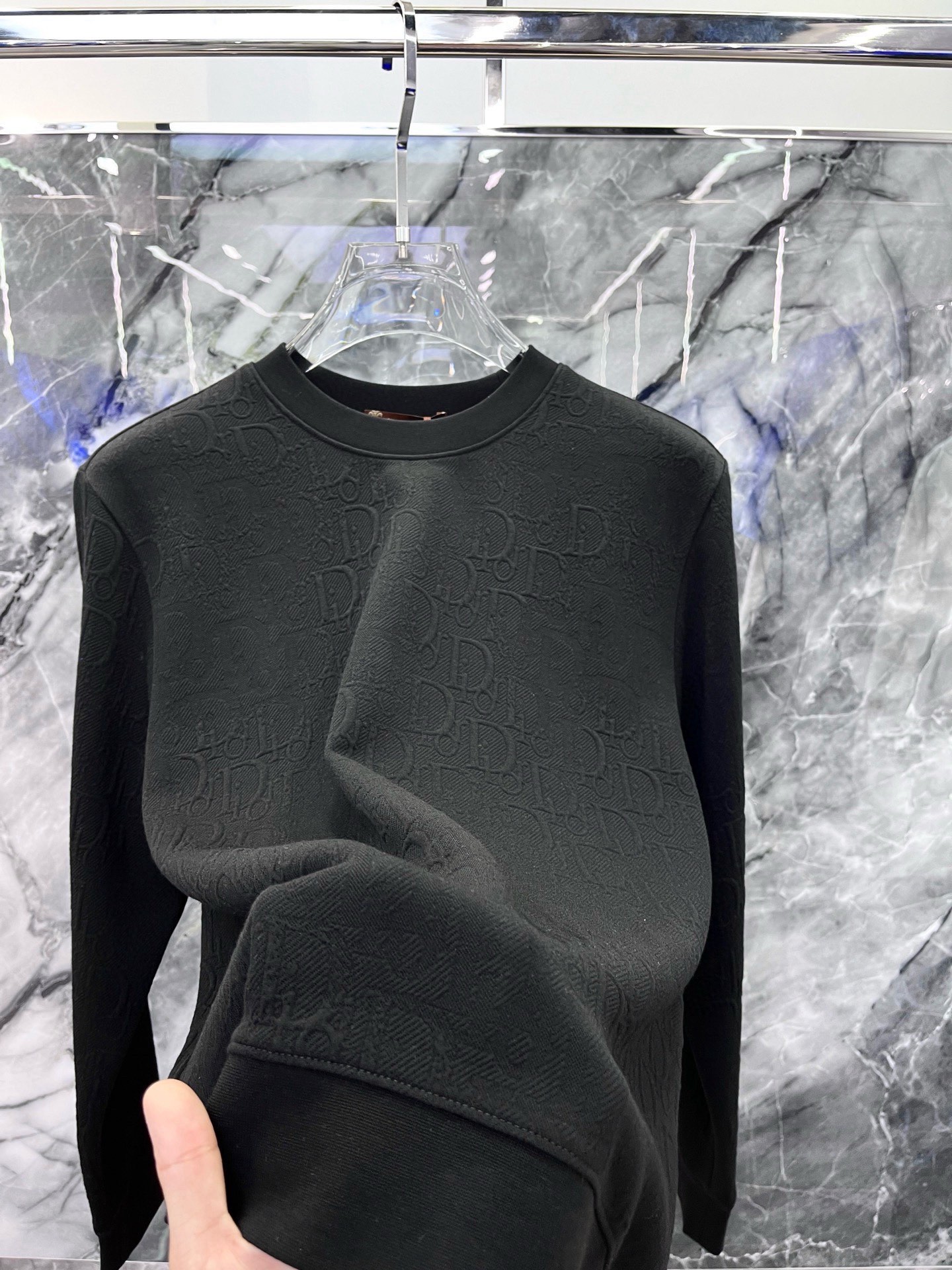 2025🔱秋冬最新款式⚜️【正常收身版型】定制定位夹丝提花空气层面料独家首发🏆现货供应📣码数M-4XL