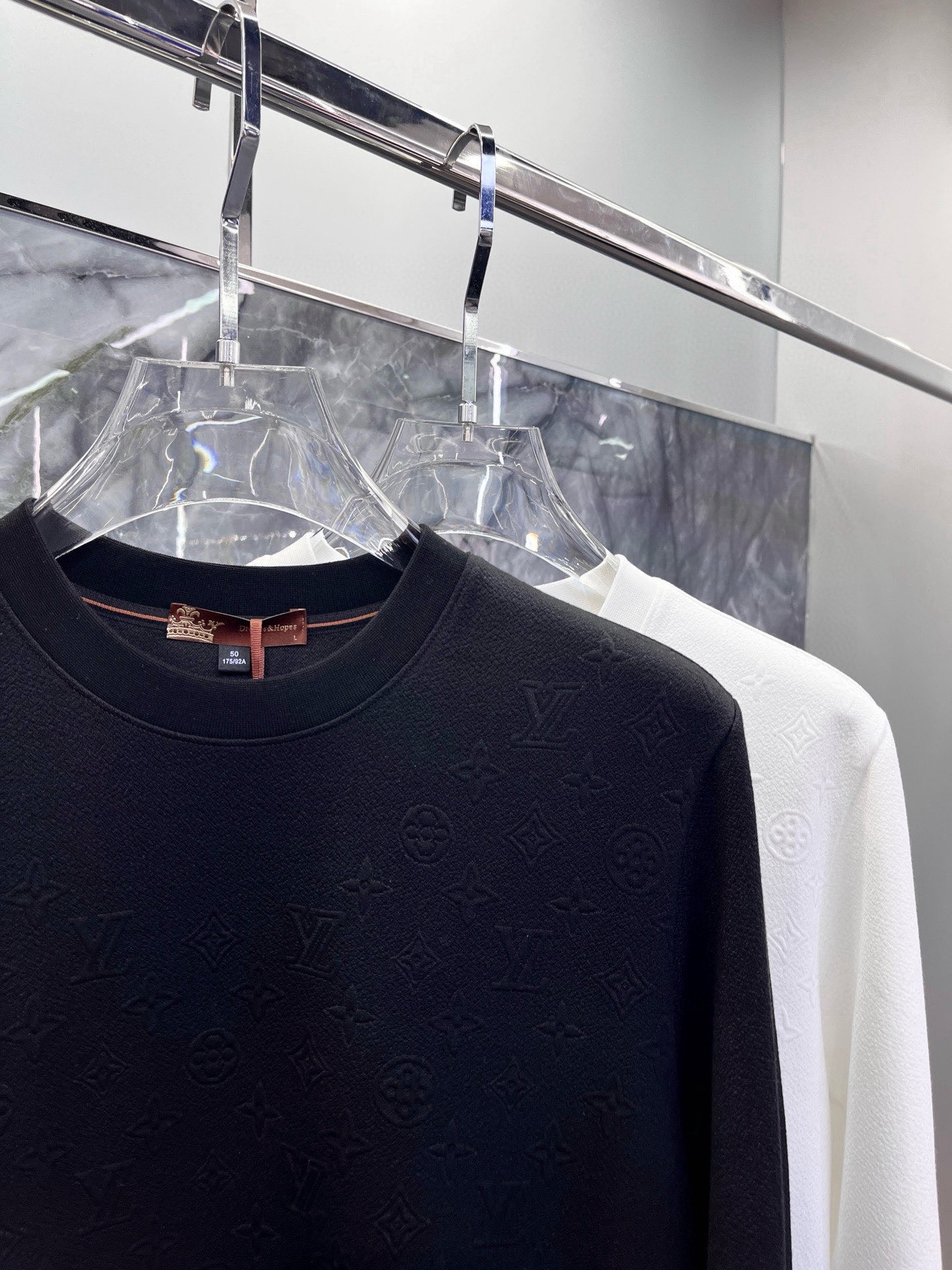 2025🔱秋冬最新款式⚜️【正常收身版型】定制定位夹丝提花空气层面料独家首发🏆现货供应📣码数M-4XL