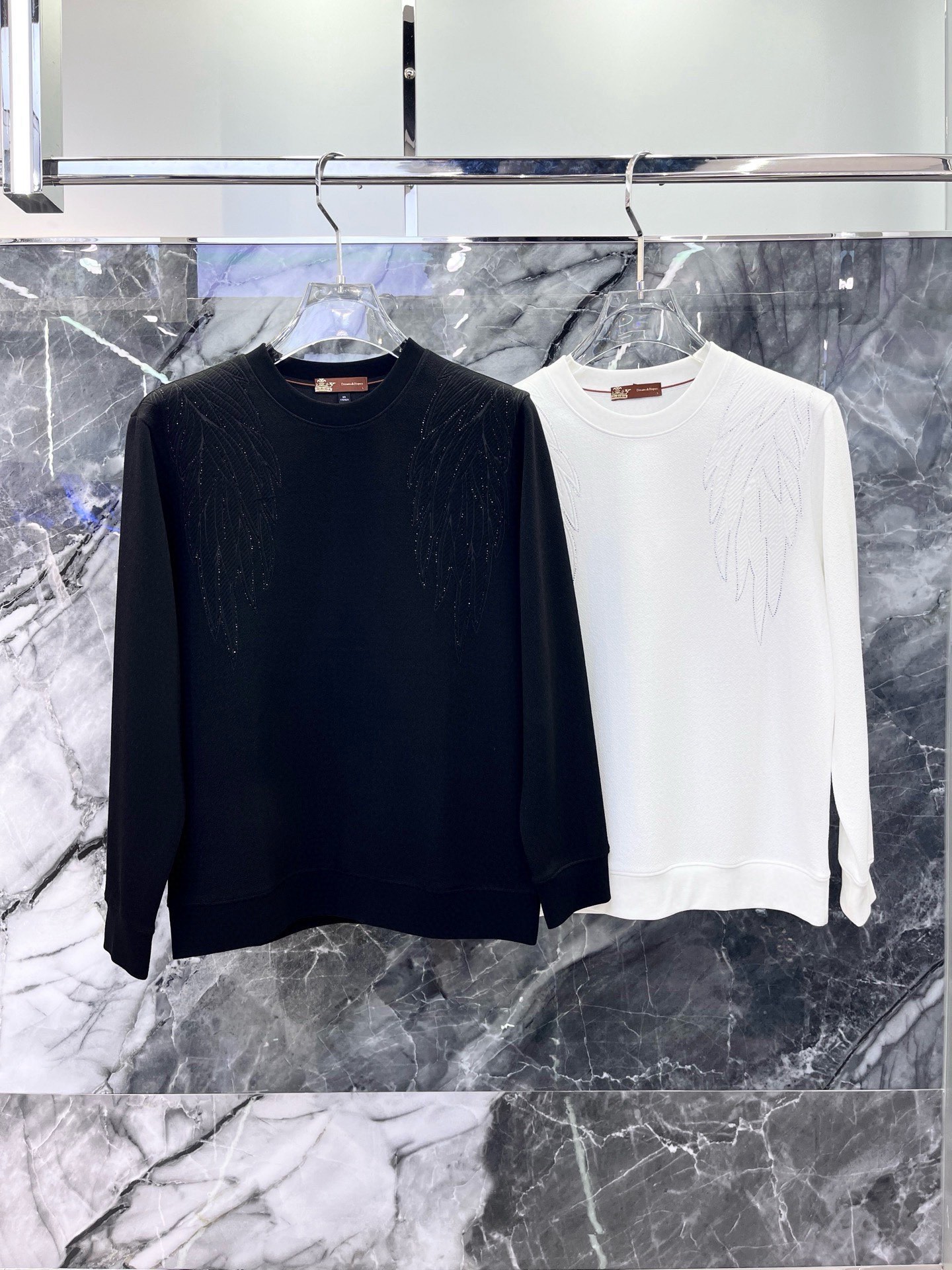 2025🔱秋冬最新款式⚜️【正常收身版型】定制定位夹丝提花空气层面料独家首发🏆现货供应📣码数M-4XL