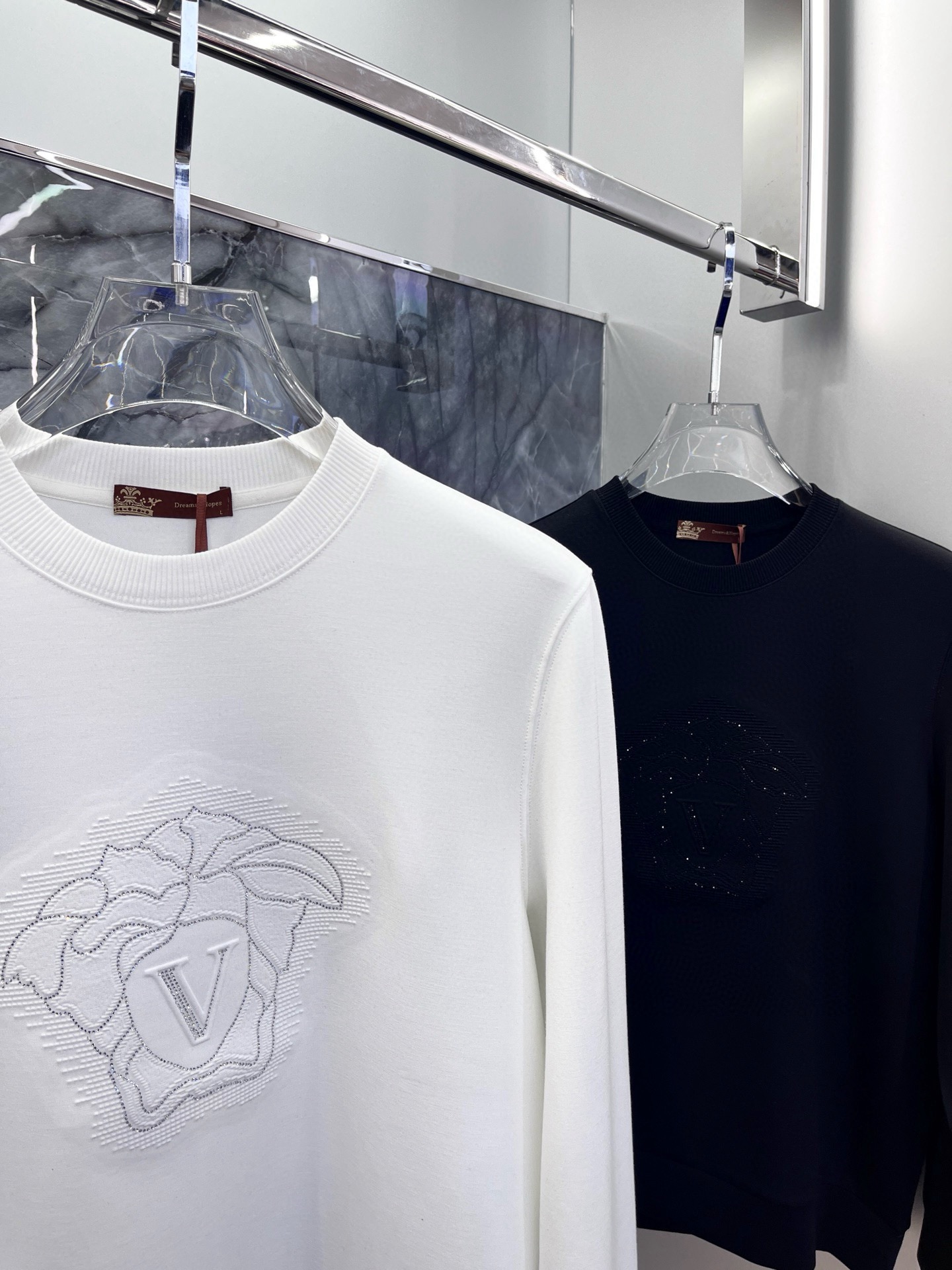 2025🔱秋冬最新款式⚜️【正常收身版型】定制高密织莫代尔空气层面料独家首发🏆现货供应📣码数M-4XL