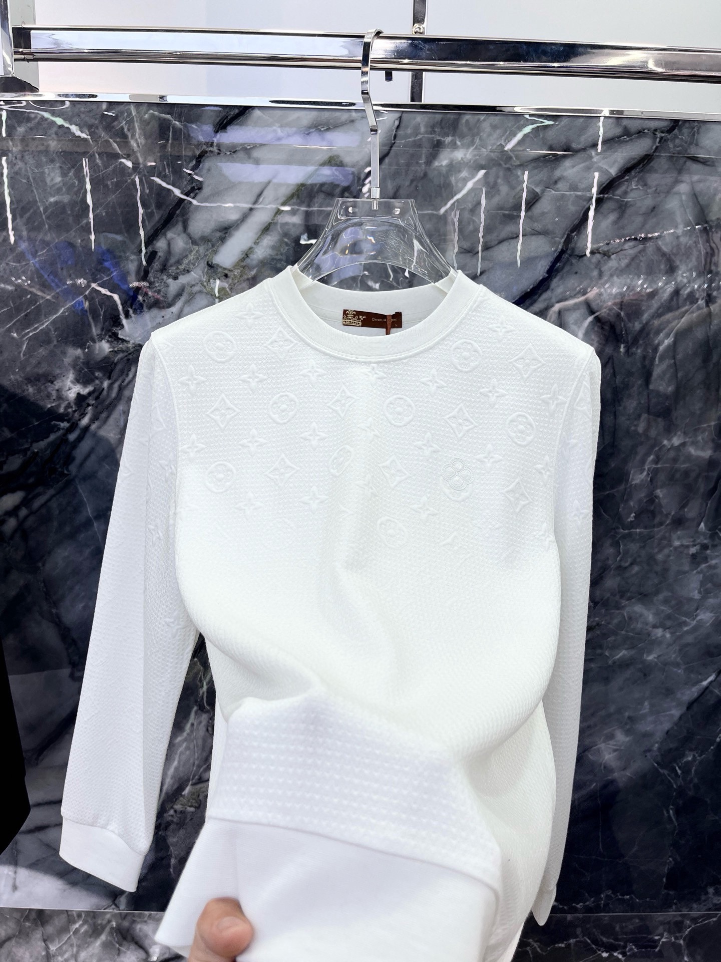 2025🔱秋冬最新款式⚜️【正常收身版型】定制定位夹丝提花空气层面料独家首发🏆现货供应📣码数M-4XL