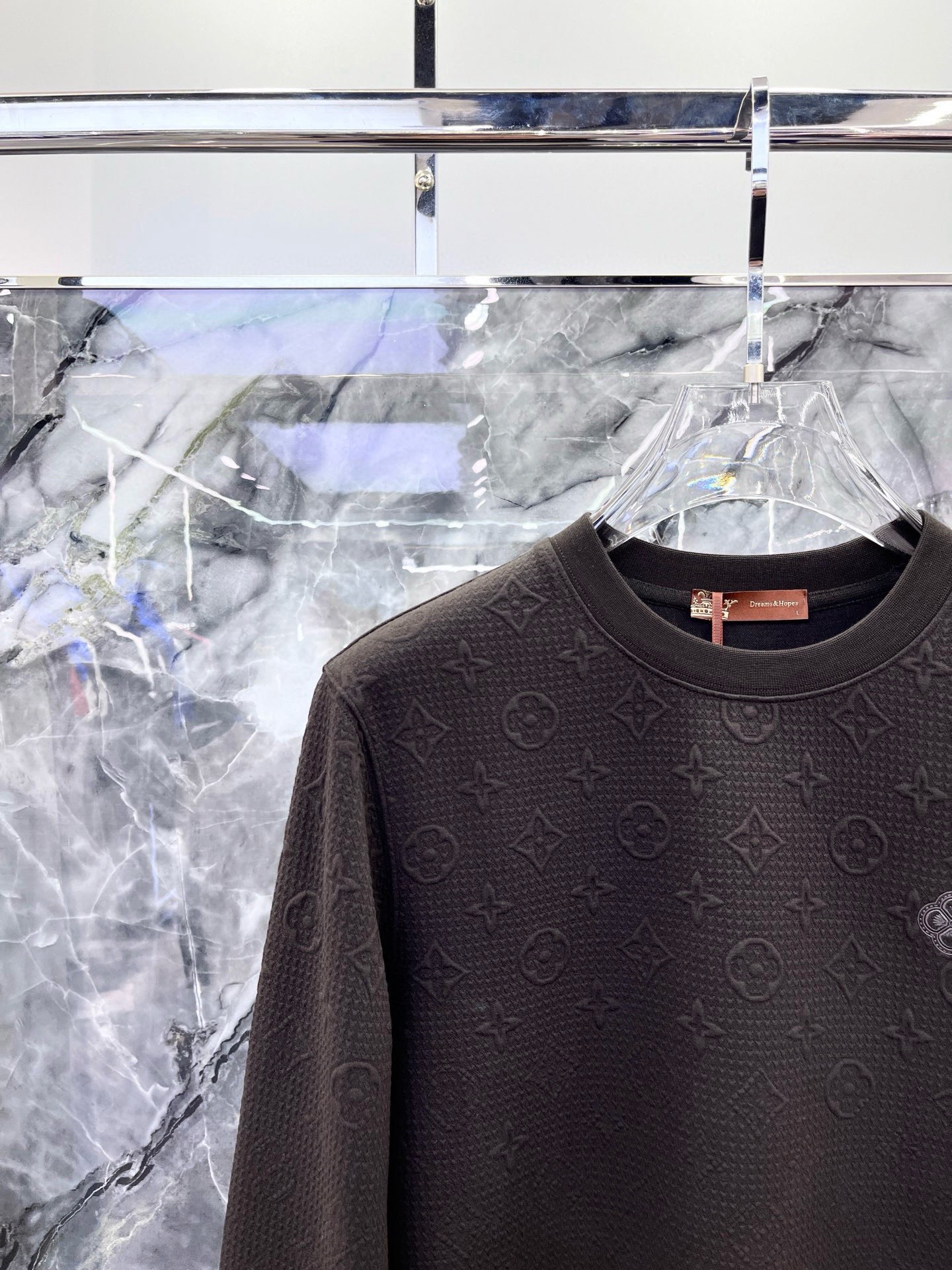 2025🔱秋冬最新款式⚜️【正常收身版型】定制定位夹丝提花空气层面料独家首发🏆现货供应📣码数M-4XL