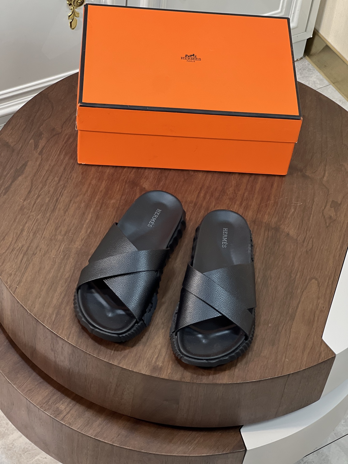 Herme*H家Infra男士凉鞋拖鞋-原版复刻
购入原版一比一打造，...