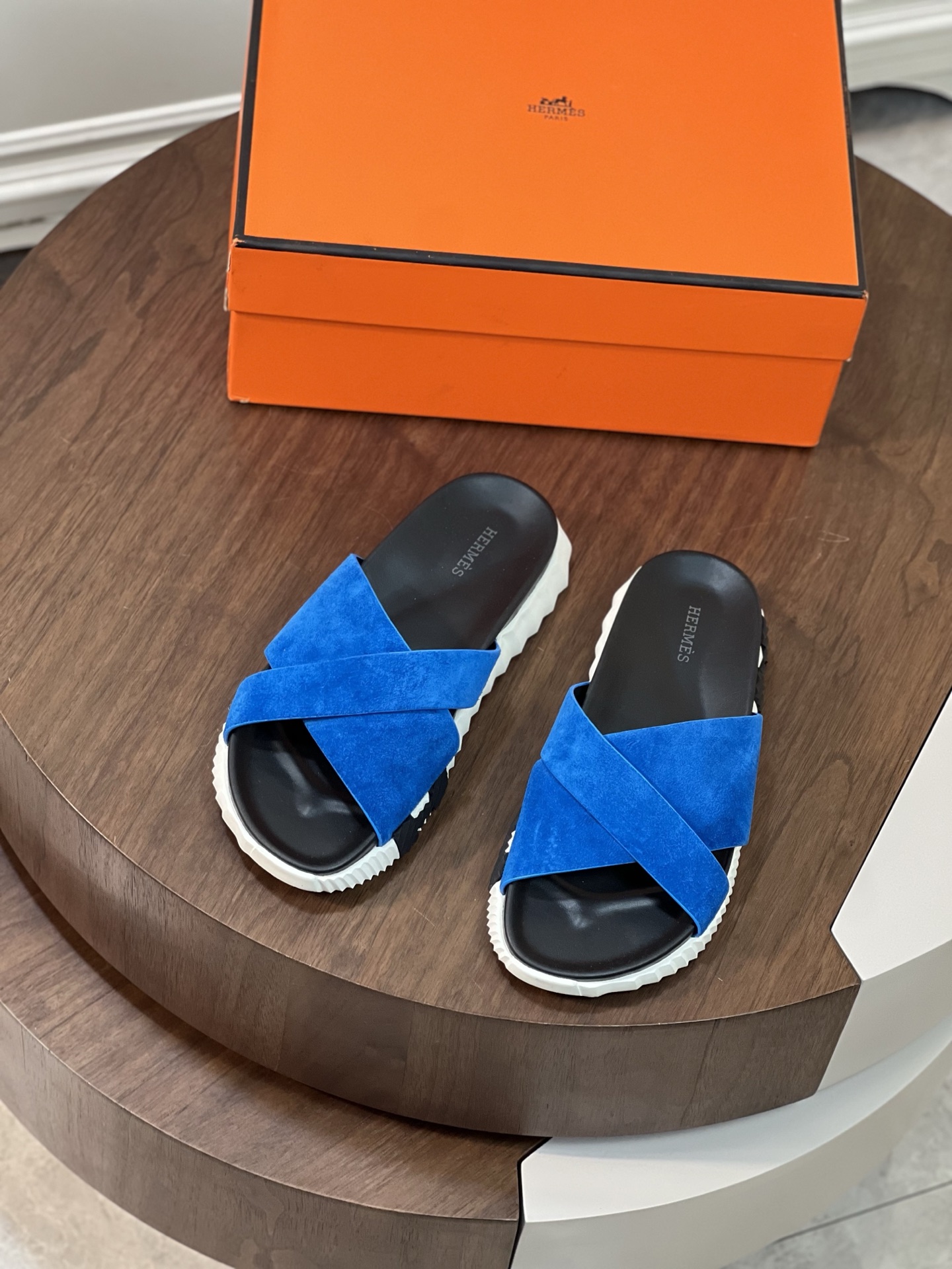 Herme*H家Infra男士凉鞋拖鞋-原版复刻
购入原版一比一打造，...