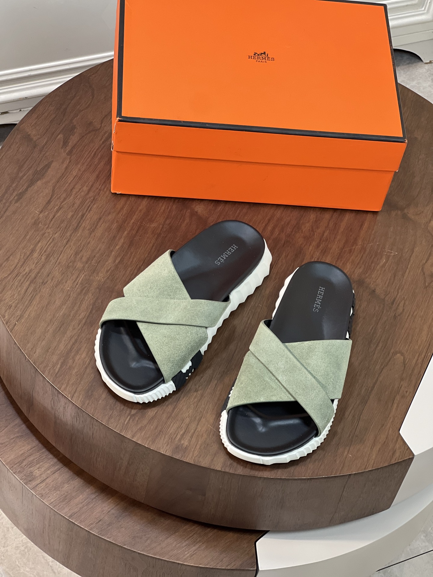 Herme*H家Infra男士凉鞋拖鞋-原版复刻
购入原版一比一打造，...