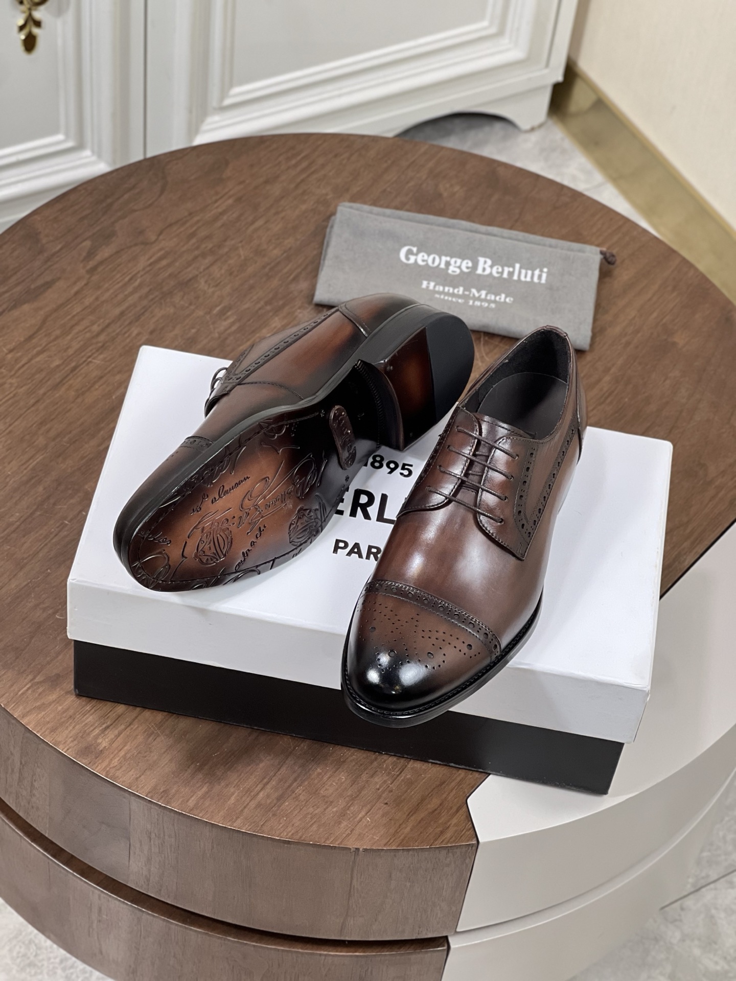 Berlut*  牛津鞋男,鞋 4