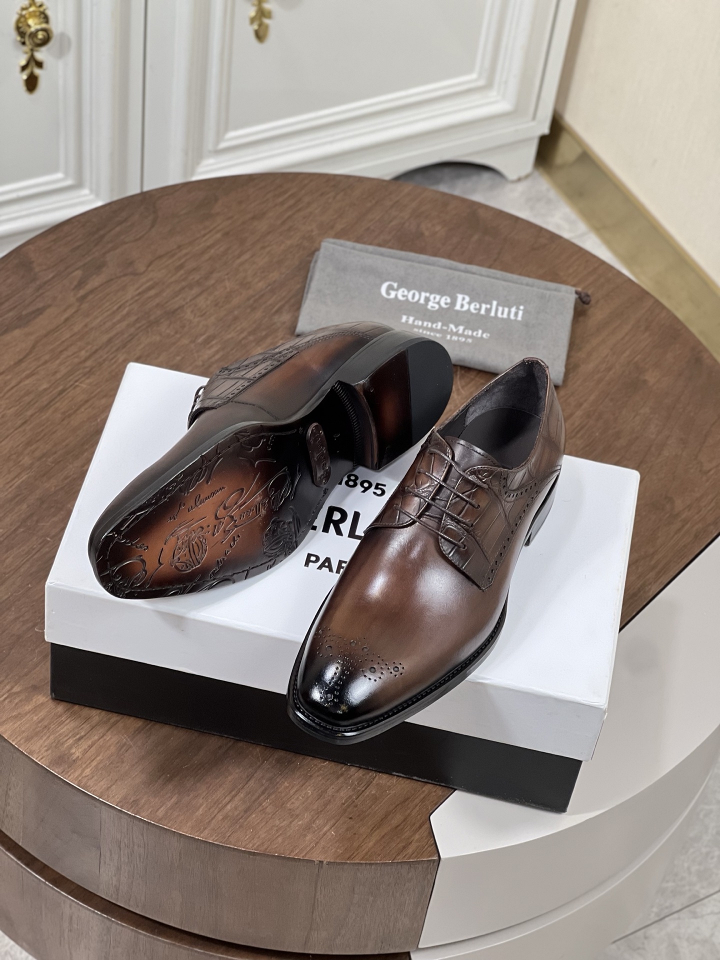 Berlut*  牛津鞋男,鞋 5