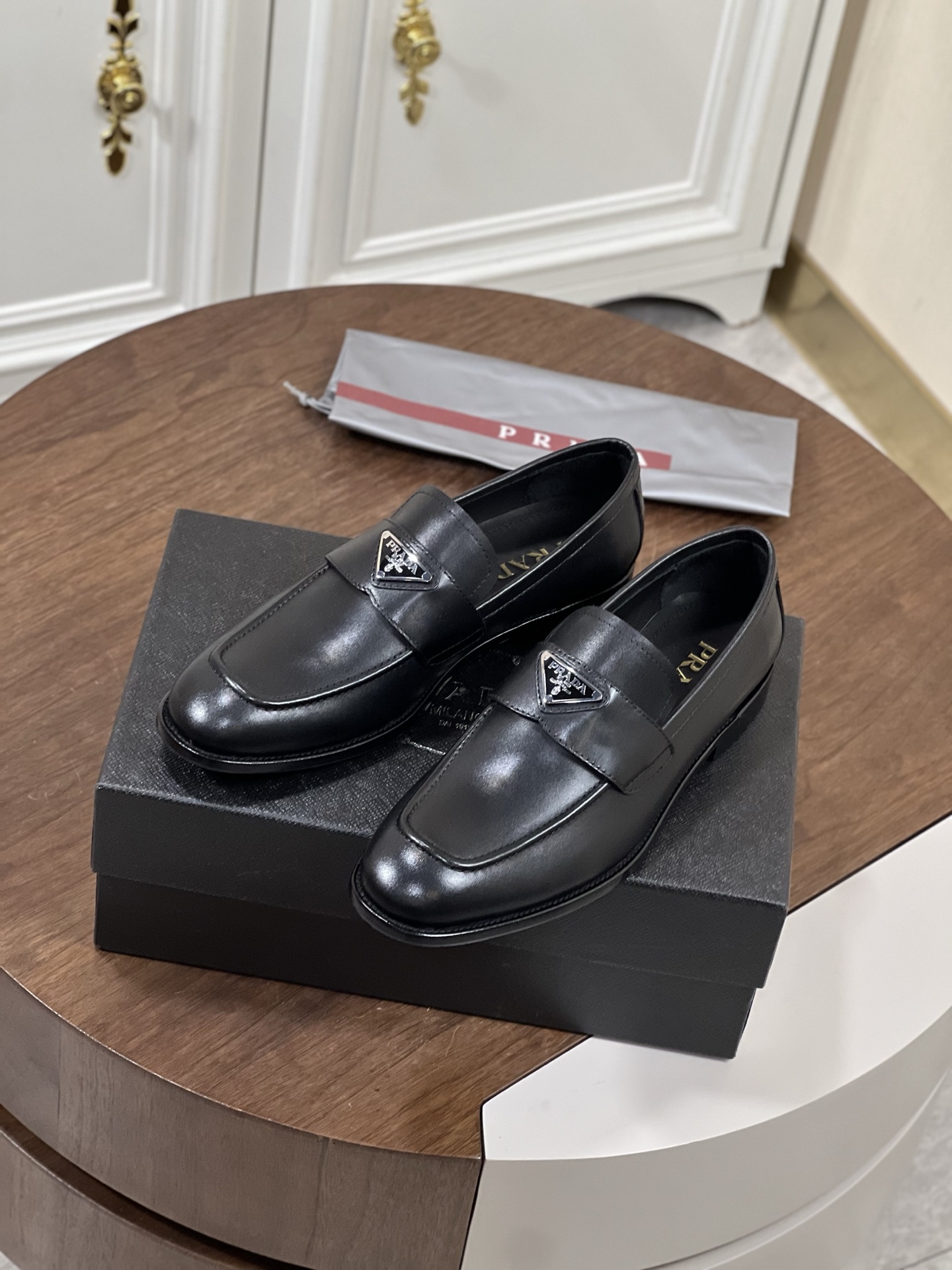 PRAD*  男士休闲商务皮鞋男,鞋,prada 3