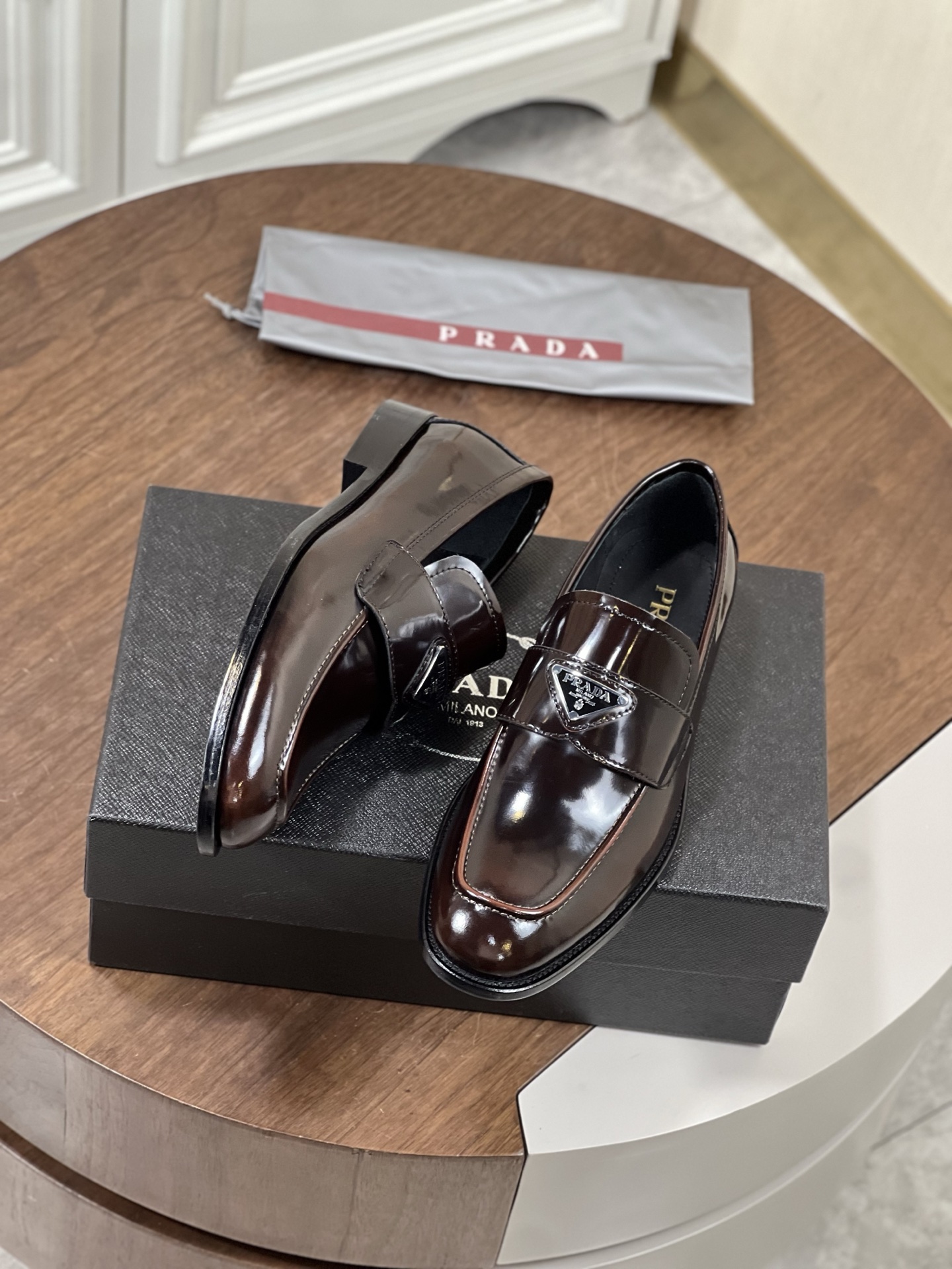 PRAD*  男士休闲商务皮鞋男,鞋,prada 6