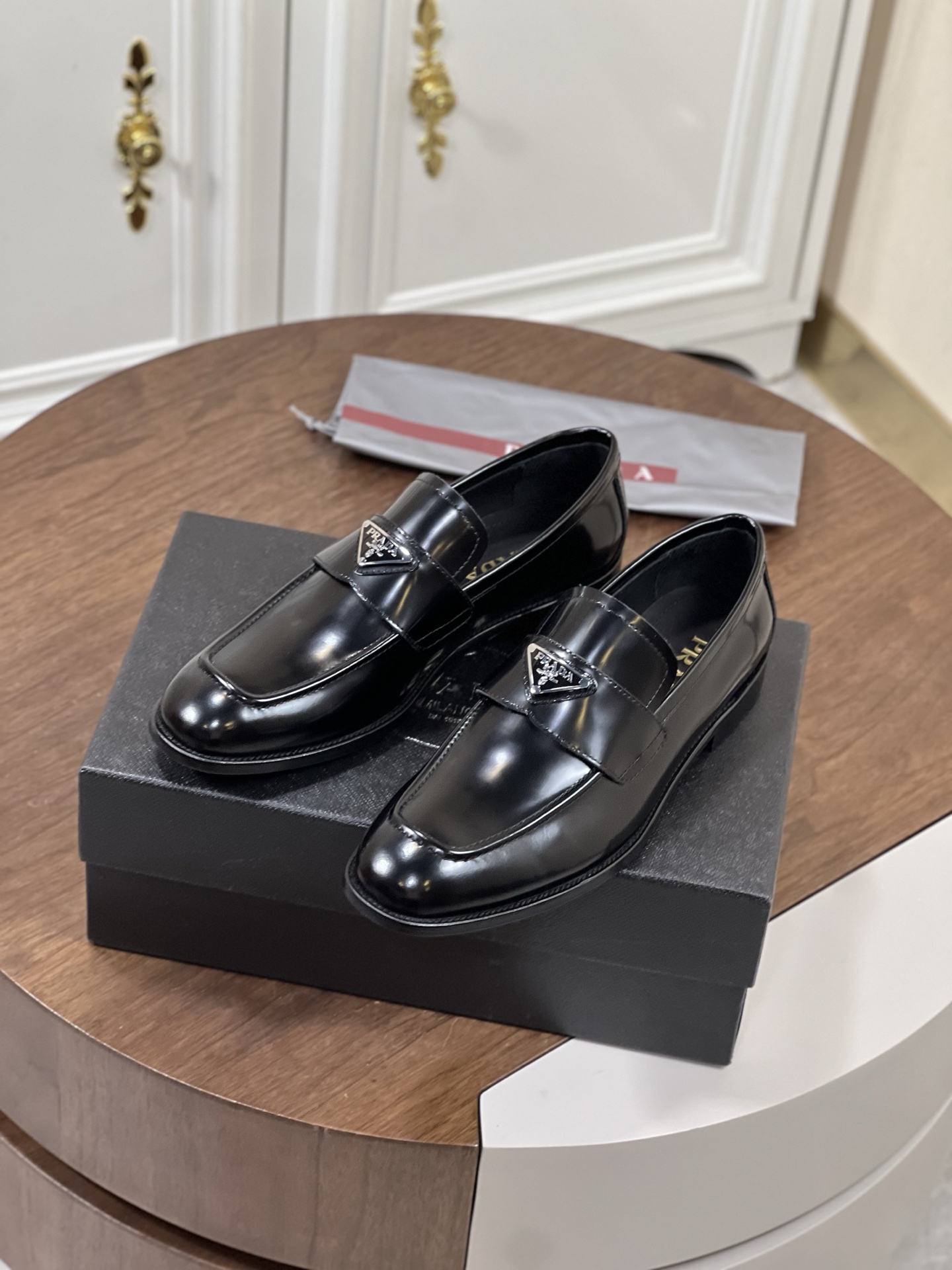 PRAD*  男士休闲商务皮鞋男,鞋,prada 3